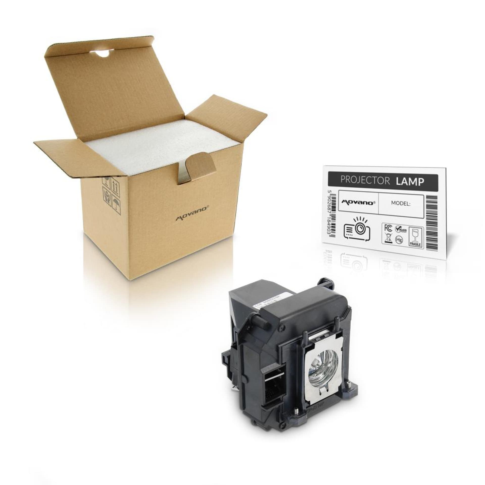 

Lampa Movano do projektora Epson EB-425W, EB-905, EB-95