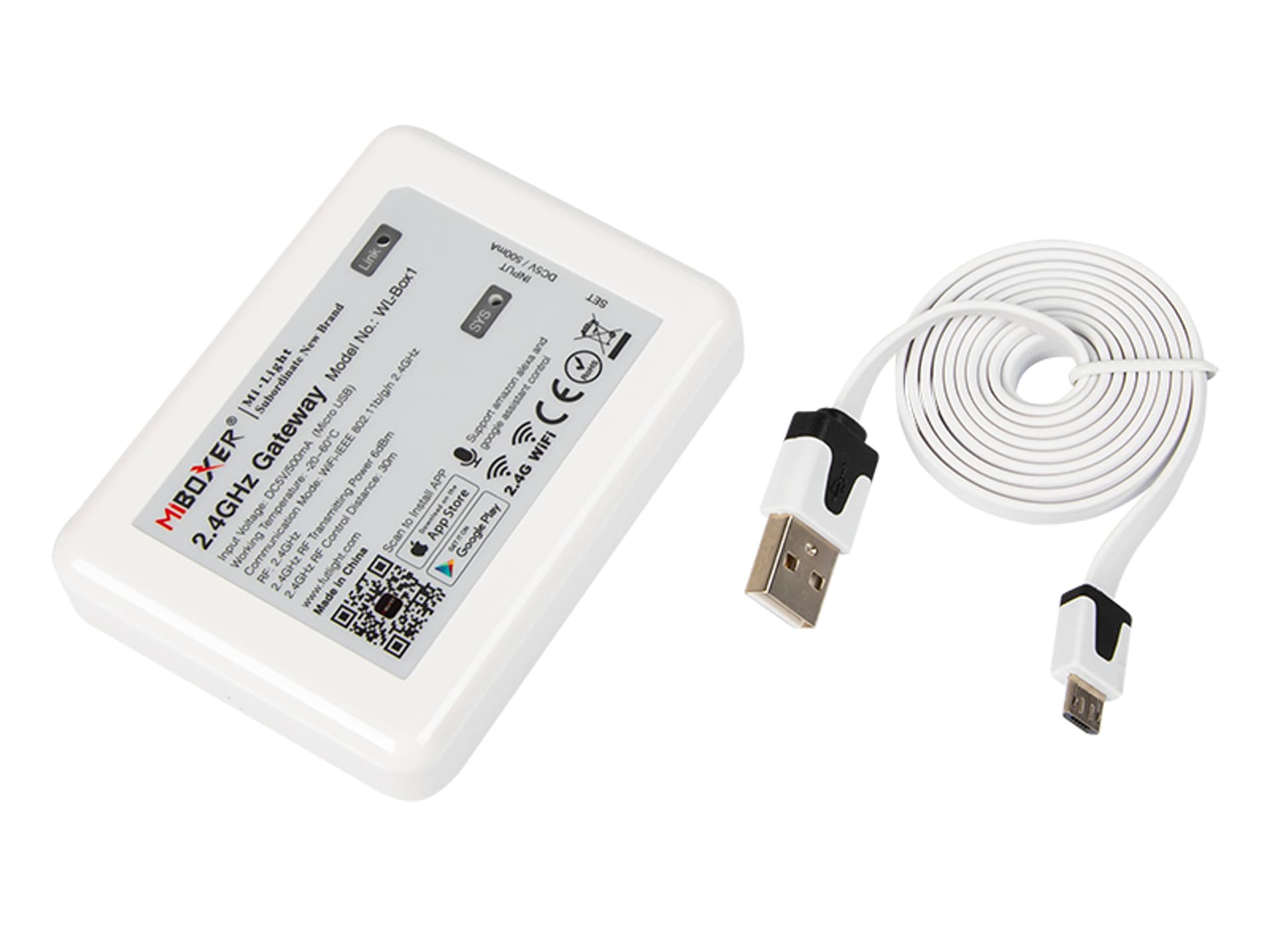 

70-796# Moduł wi-fi ster. taśm led rgb+w/ww/cw