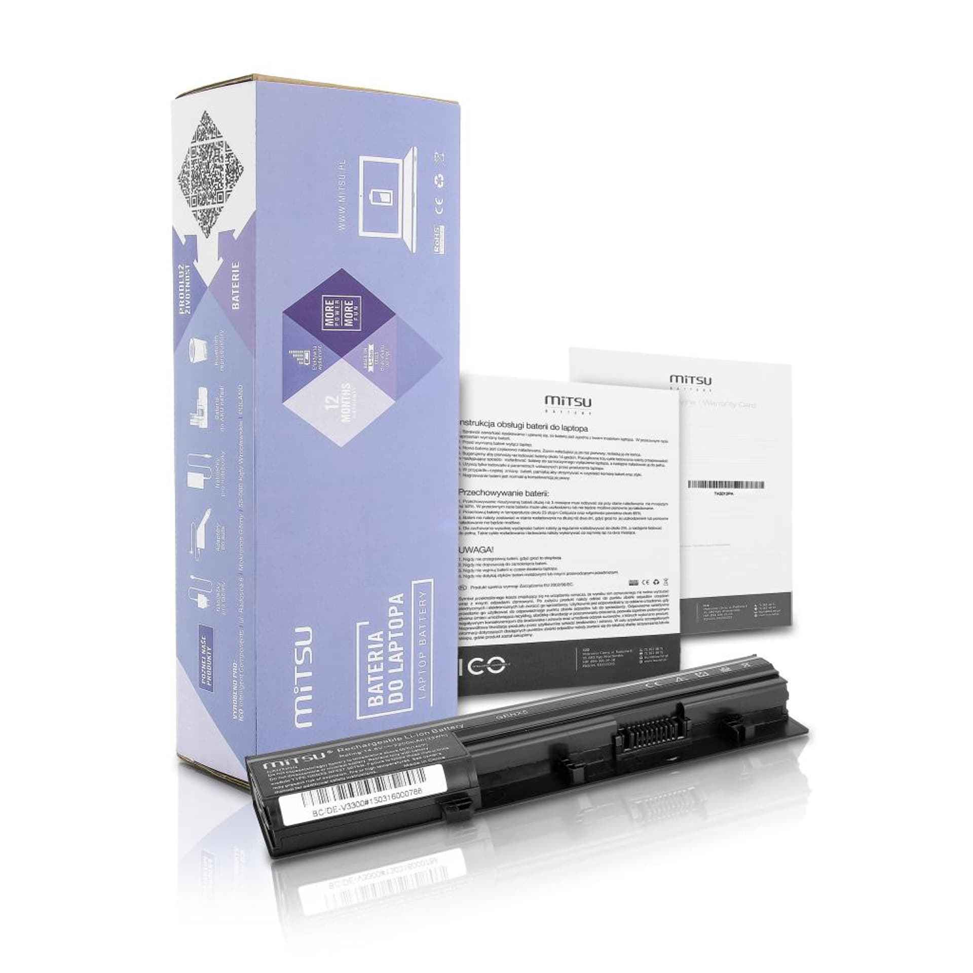 

Bateria Mitsu do Dell Vostro 3300 (2200 mAh)