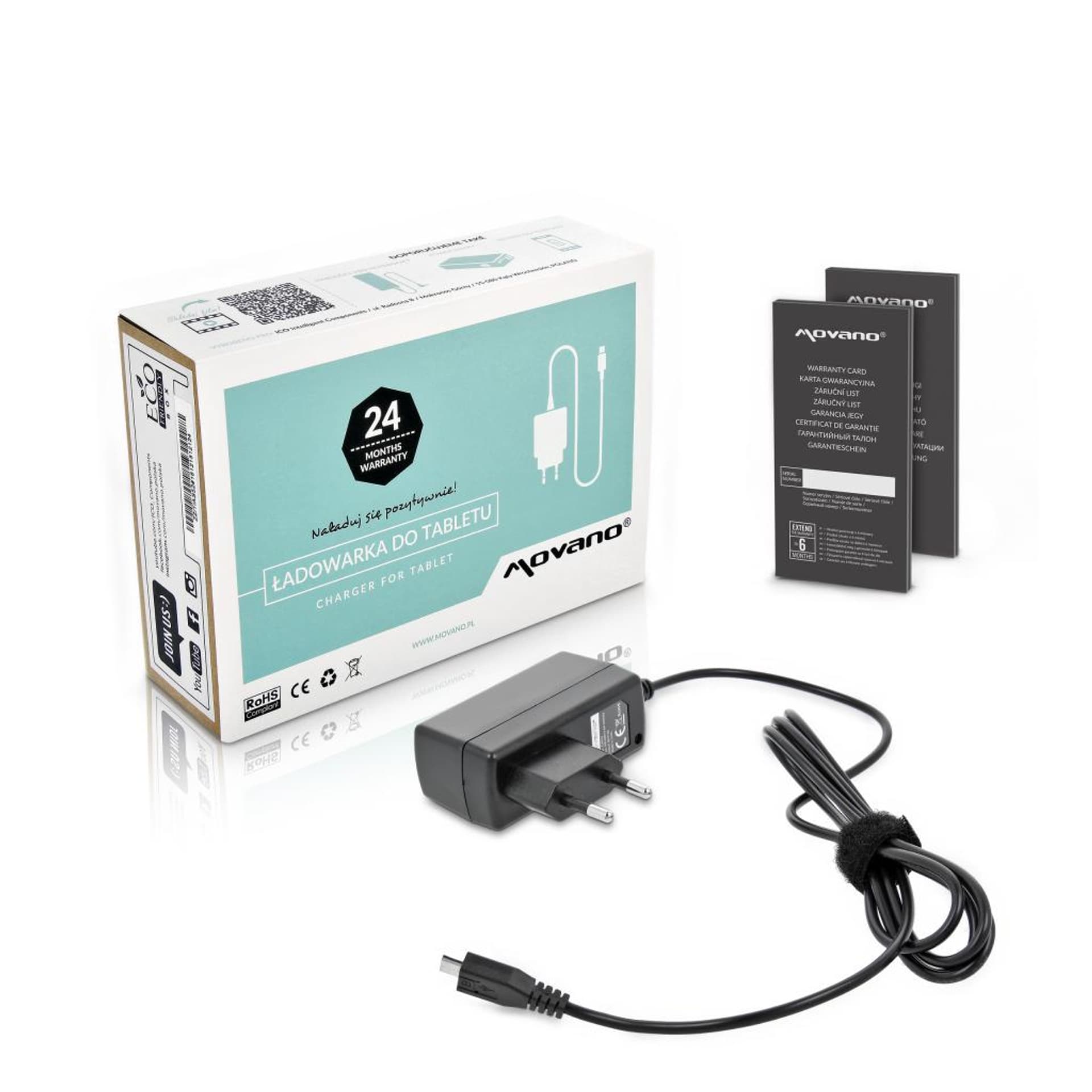 

Zasilacz Movano 5v 3a (microUSB) 15W, T100TA do Tablet Asus, Microusb) 15w/t100ta do tablet asu