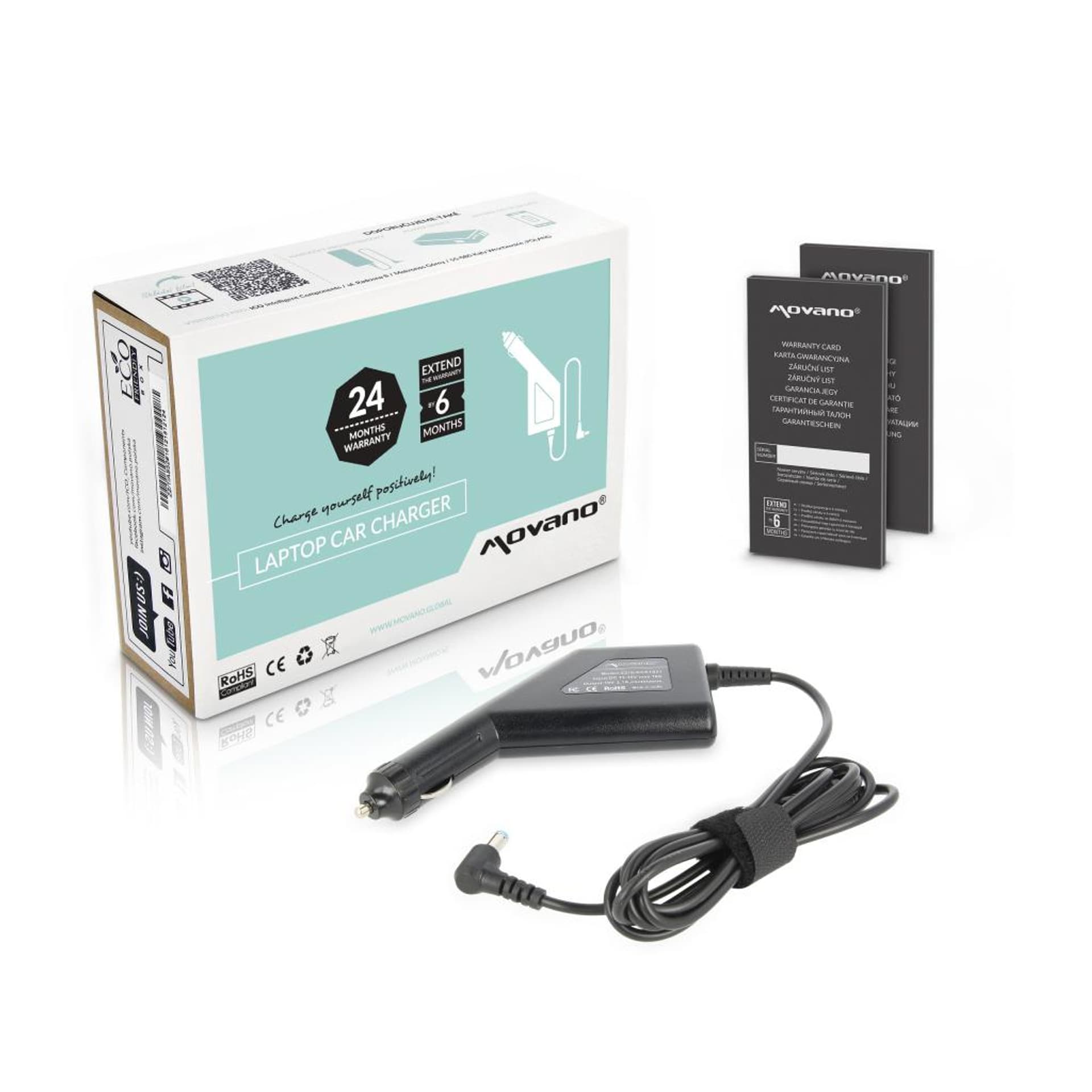 

Zasilacz samochodowy Movano 19v 2.1a (5.5x1.7) 40W do Acer, Packard Bell, 5.5x1.7) 40w do acer/packard bel
