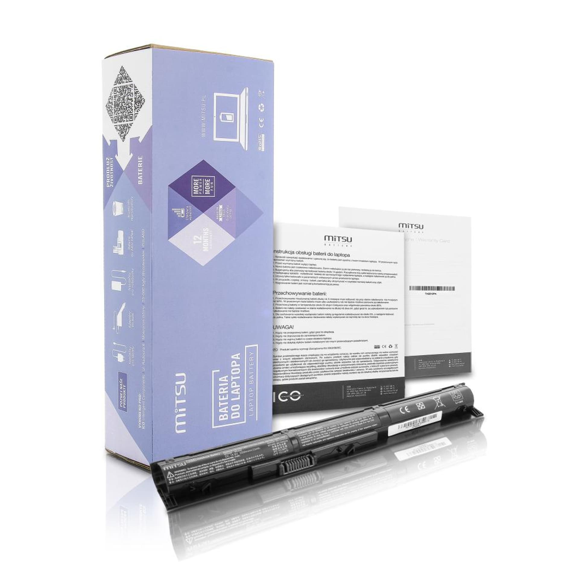 

Bateria Mitsu do HP ProBook 440 G2 (2200mAh)