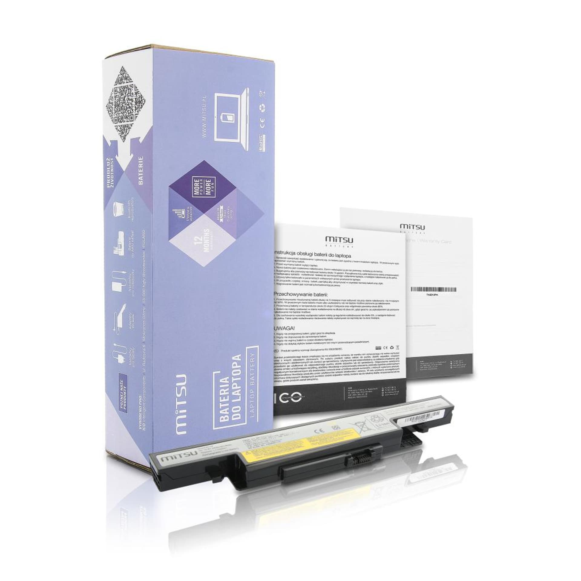 

Bateria Mitsu do Lenovo IdeaPad Y510p