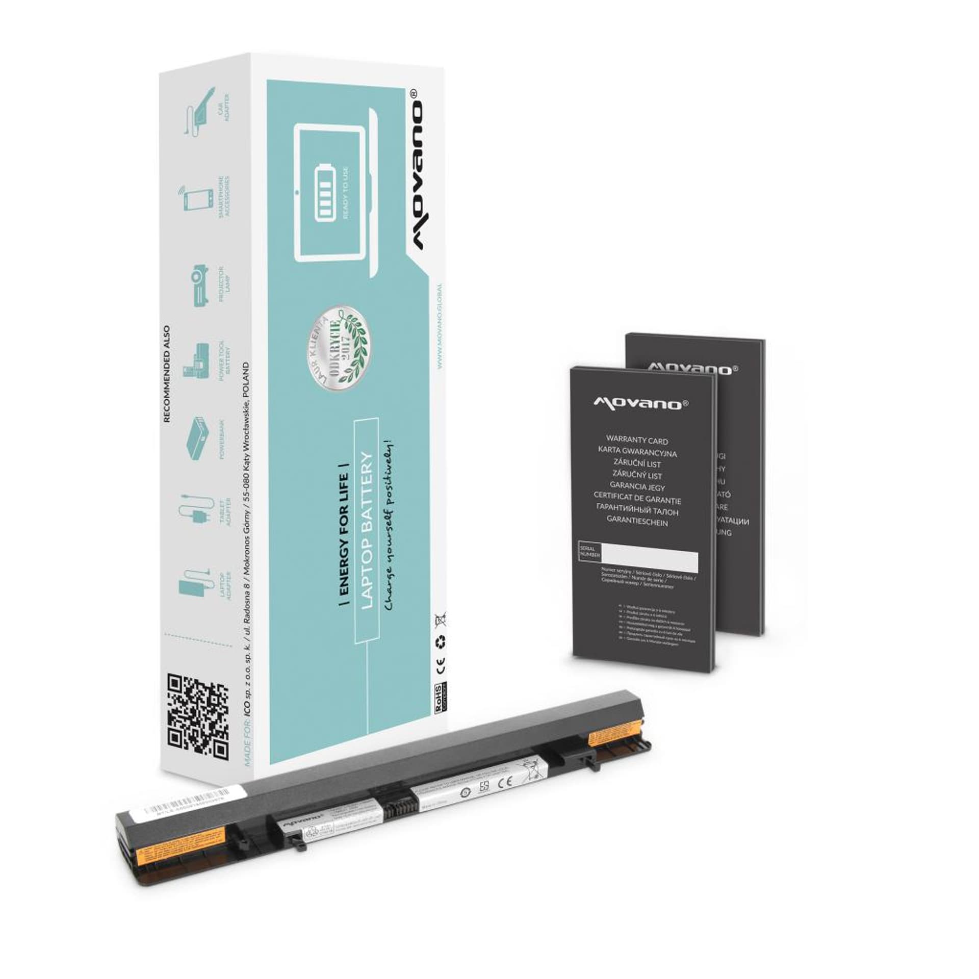 

Bateria Movano do Lenovo IdeaPad S500