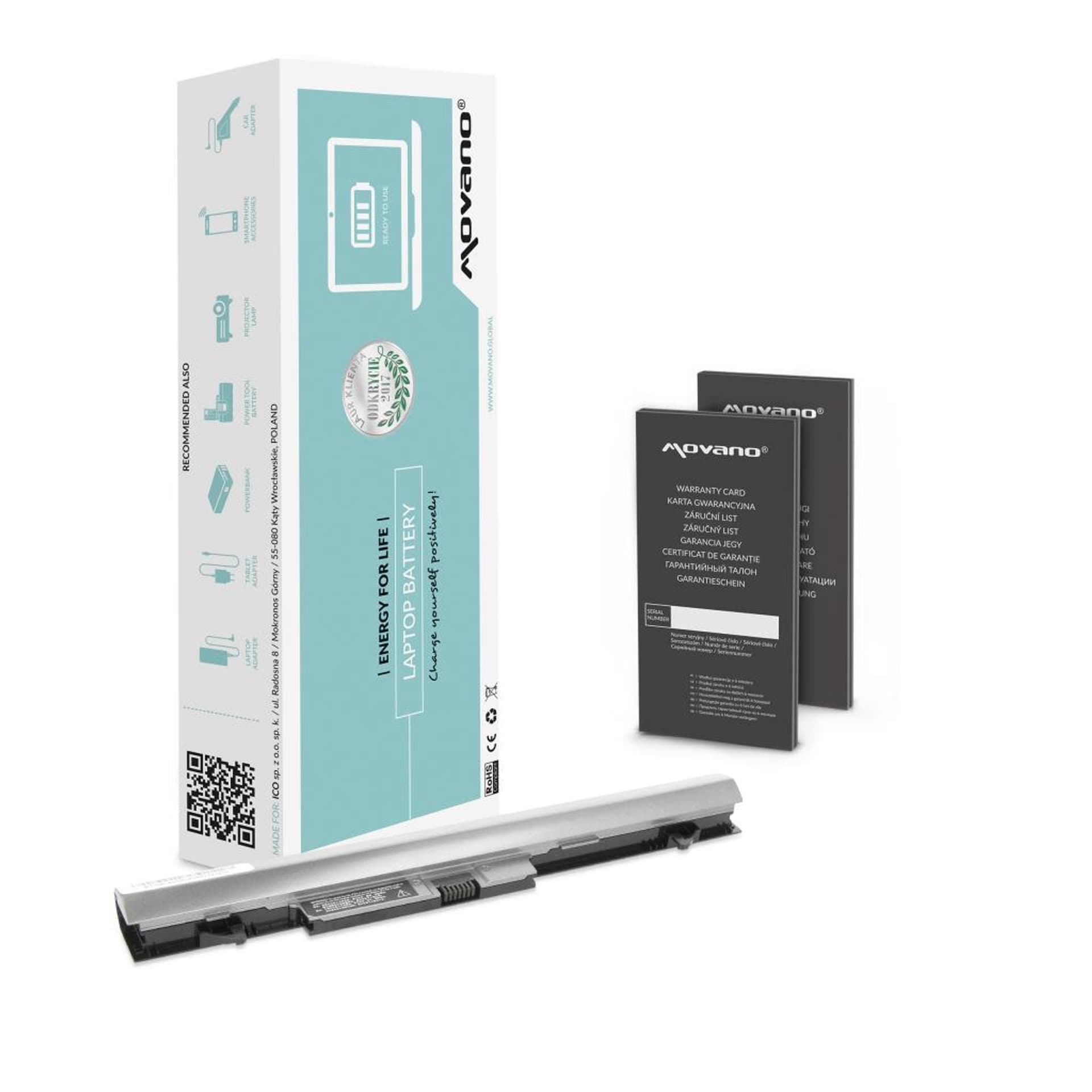 

Bateria Movano do HP 430 G1, G2