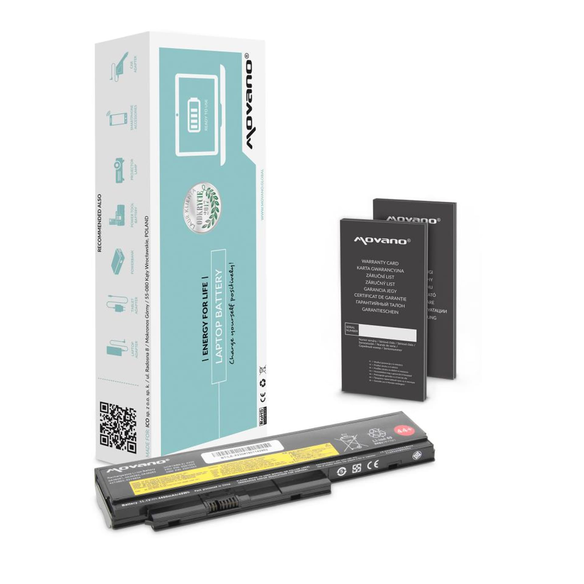 

Bateria Movano do Lenovo X230