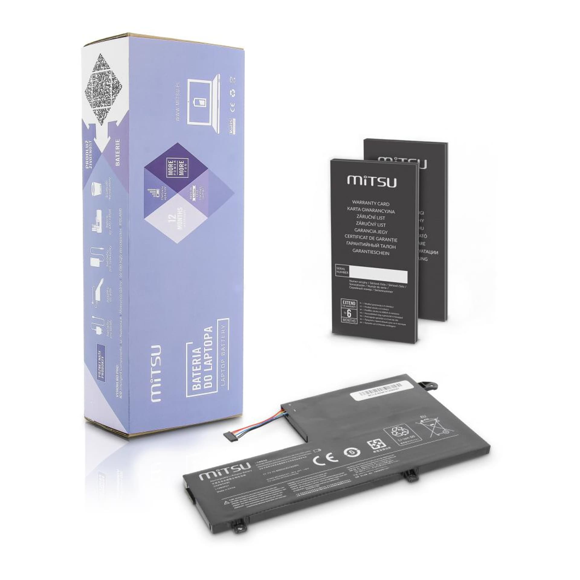 

Bateria Mitsu do Lenovo Yoga 500, Flex 3