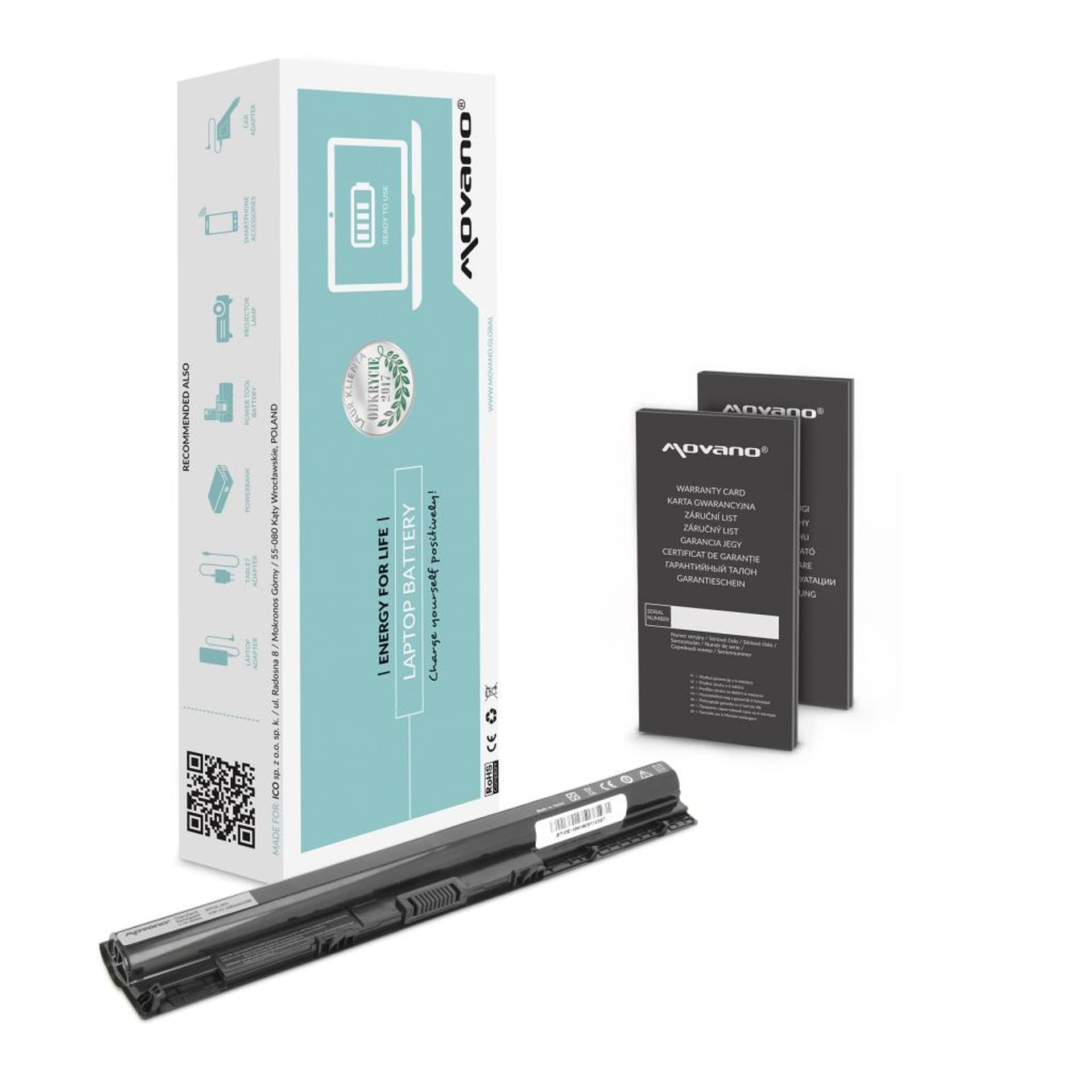 

Bateria Movano do Dell Inspiron 15 (3451)
