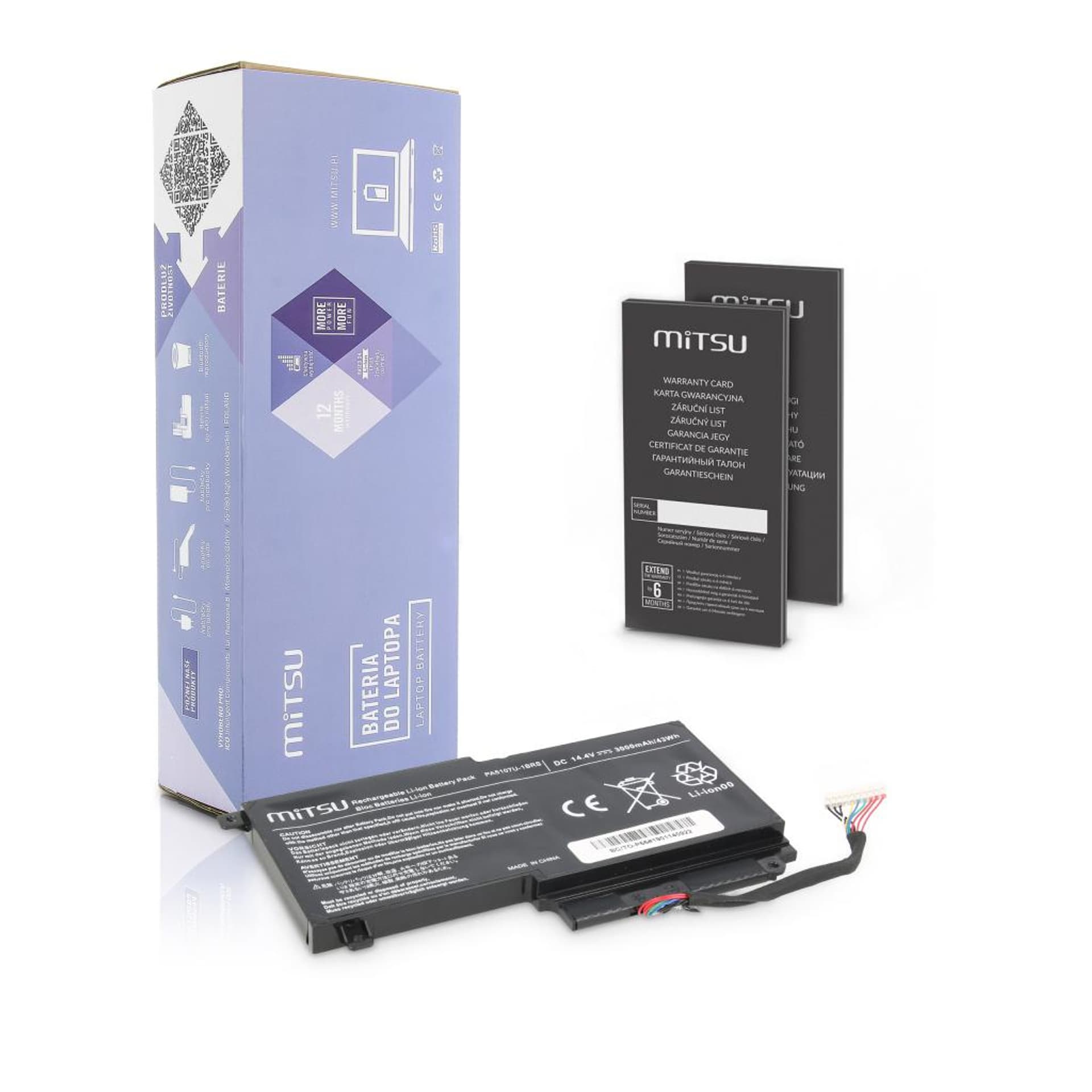 

Bateria Mitsu do Toshiba P55, S55