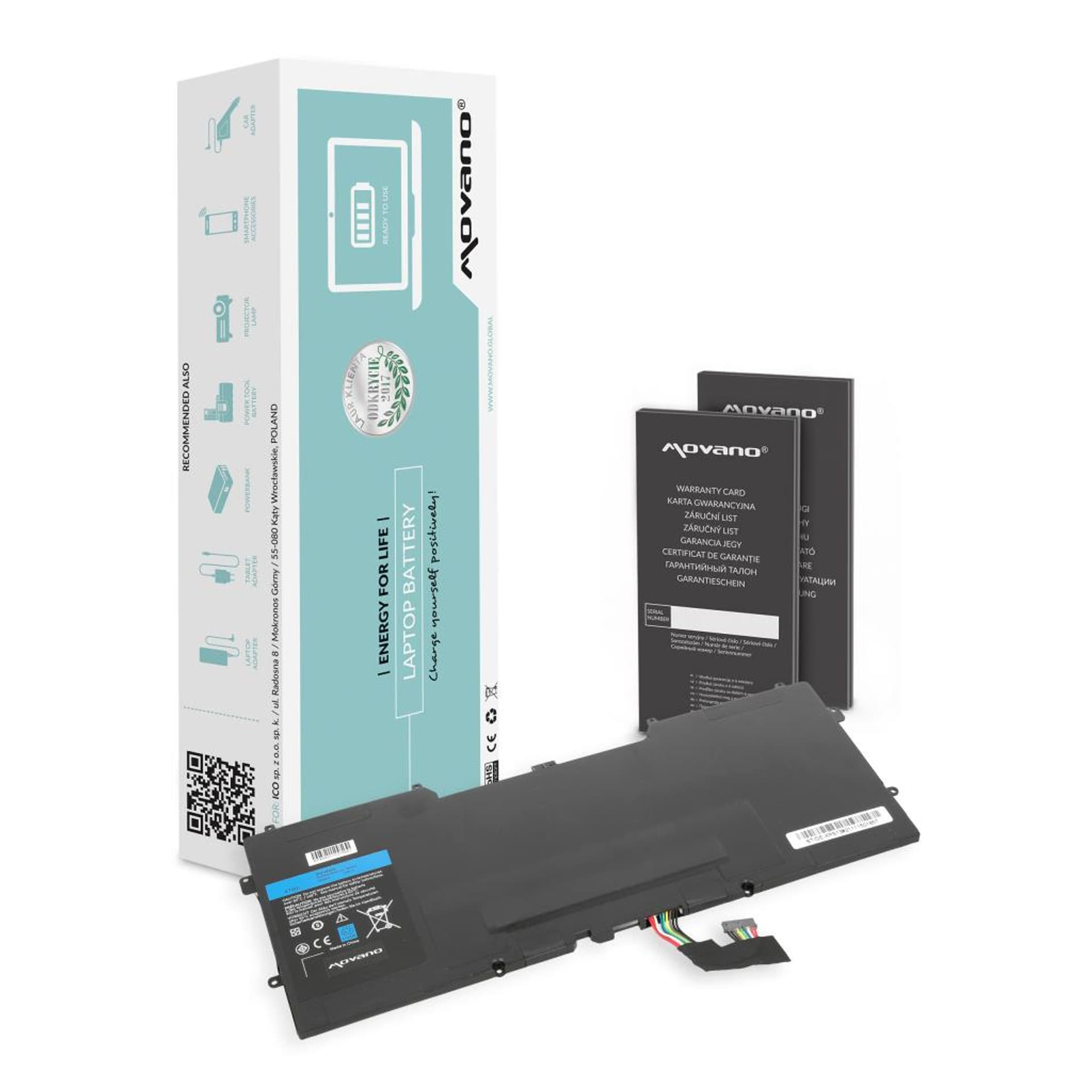 

Bateria Movano do Dell XPS 13 (L321X, L322X)