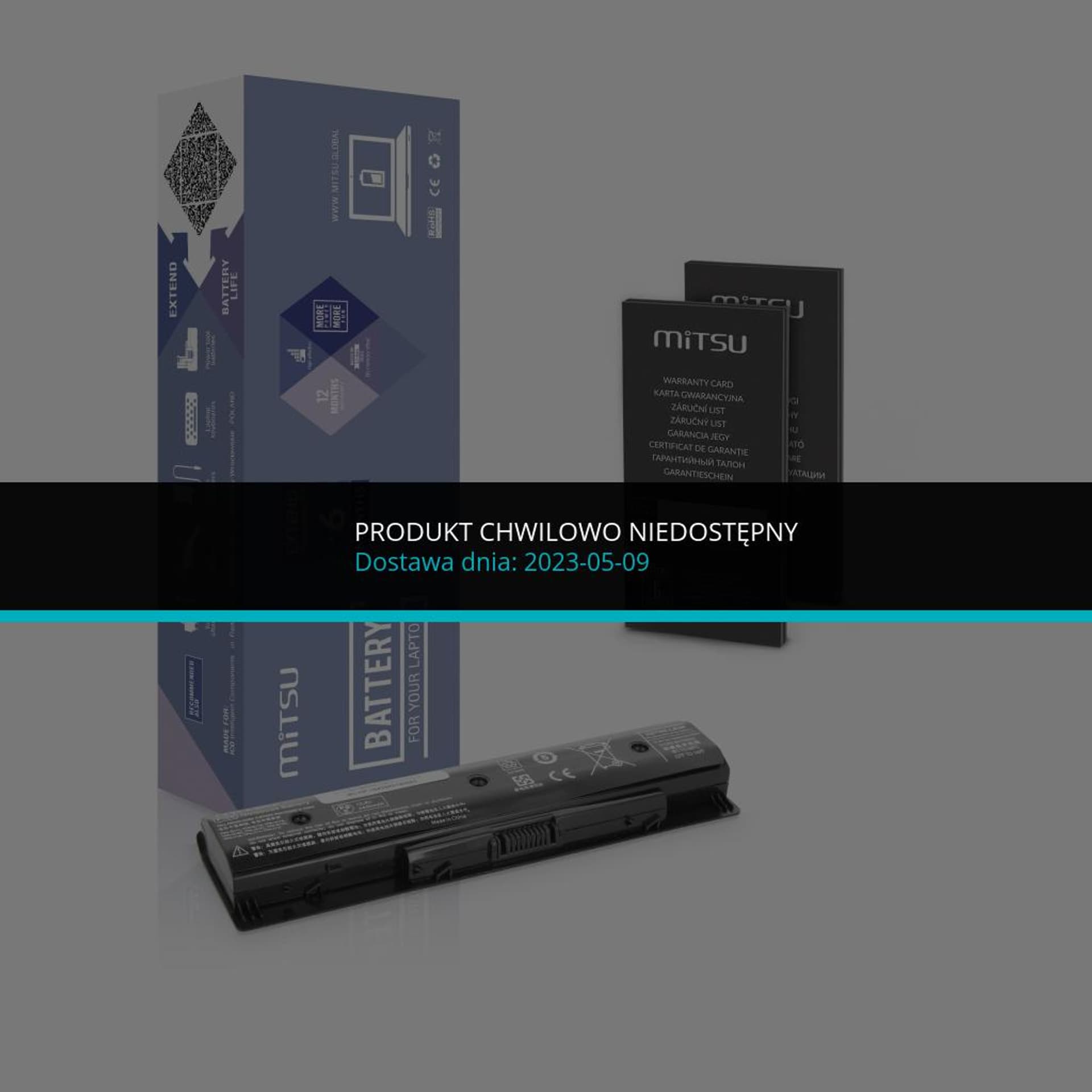 

Bateria Mitsu do HP Pavilion 14, 15, 17