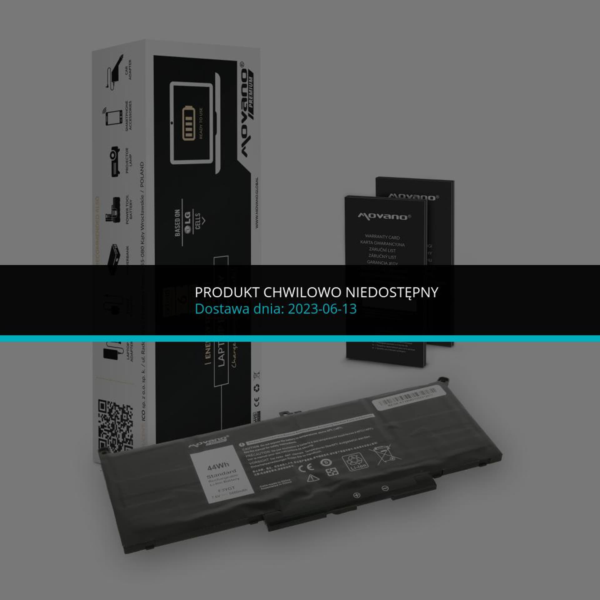 

Bateria Movano Premium do Dell Latitude 7390, 7490