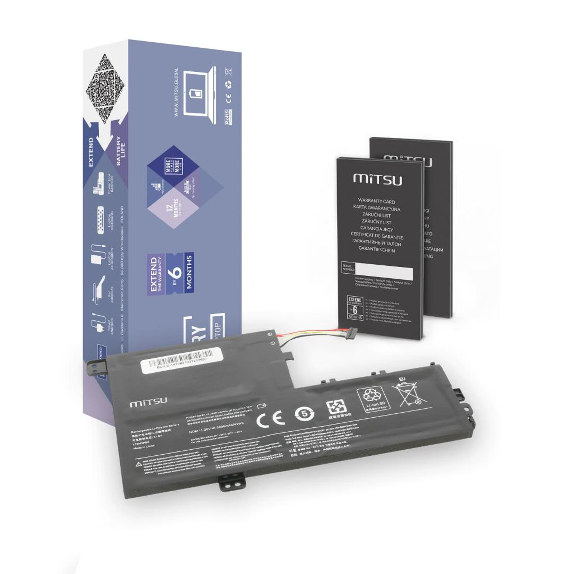 

Bateria Mitsu do Lenovo Flex 4 1470