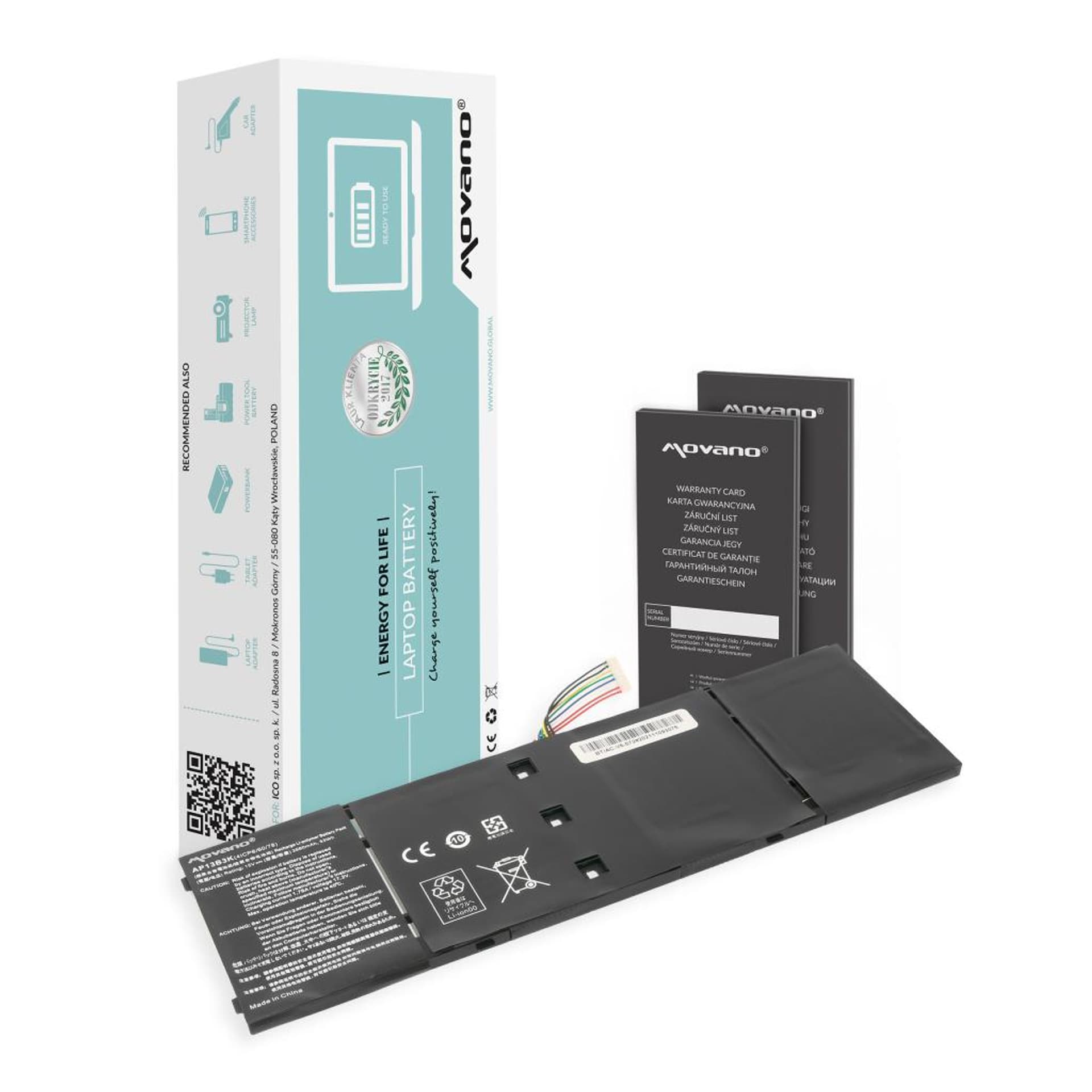 

Bateria Movano do Acer Aspire V5-572
