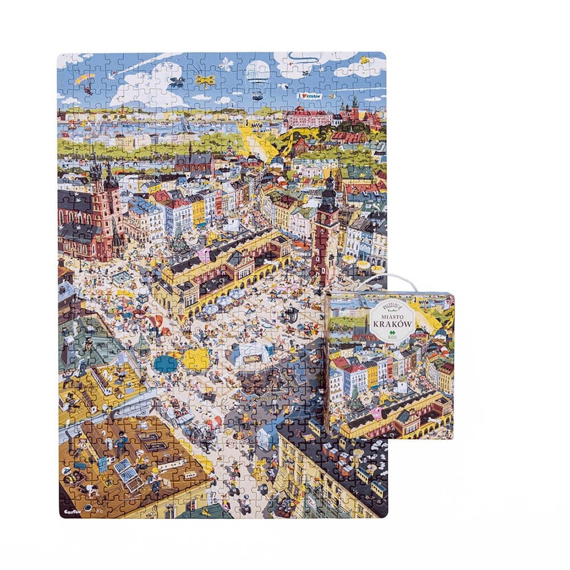 

Puzzle 500 elementów Puzzlove - Miasto Kraków