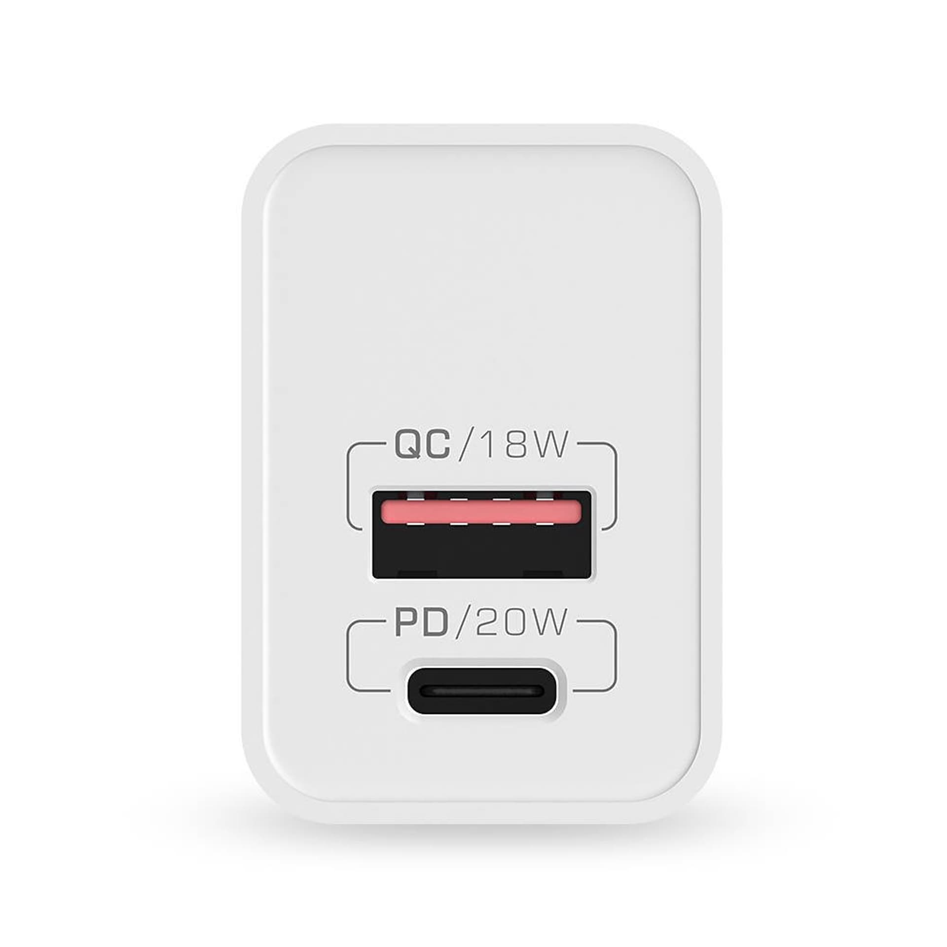 

Ładowarka sieciowa Blitzwolf BW-S20, USB, USB-C, 20W (biała)