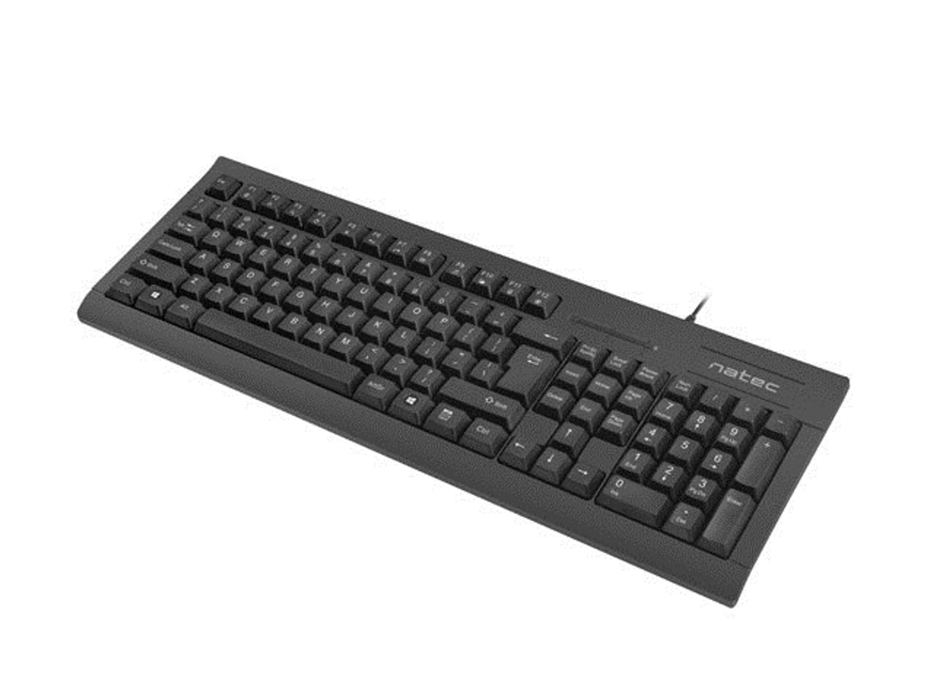 

NATEC KLAWIATURA Z CZYTNIKIEM KART SMART ID MORAY US NKL-1055