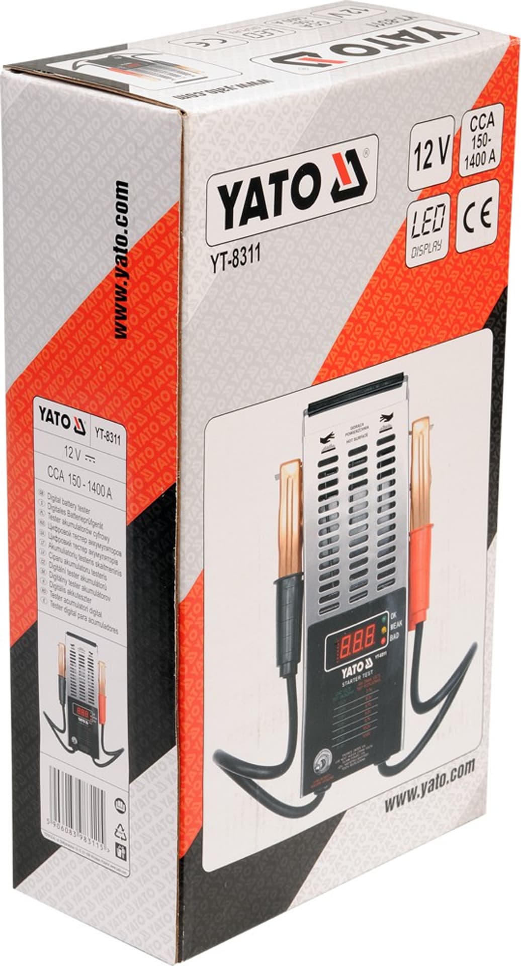 

TESTER AKUMULATRORÓW 12V CYFROWY