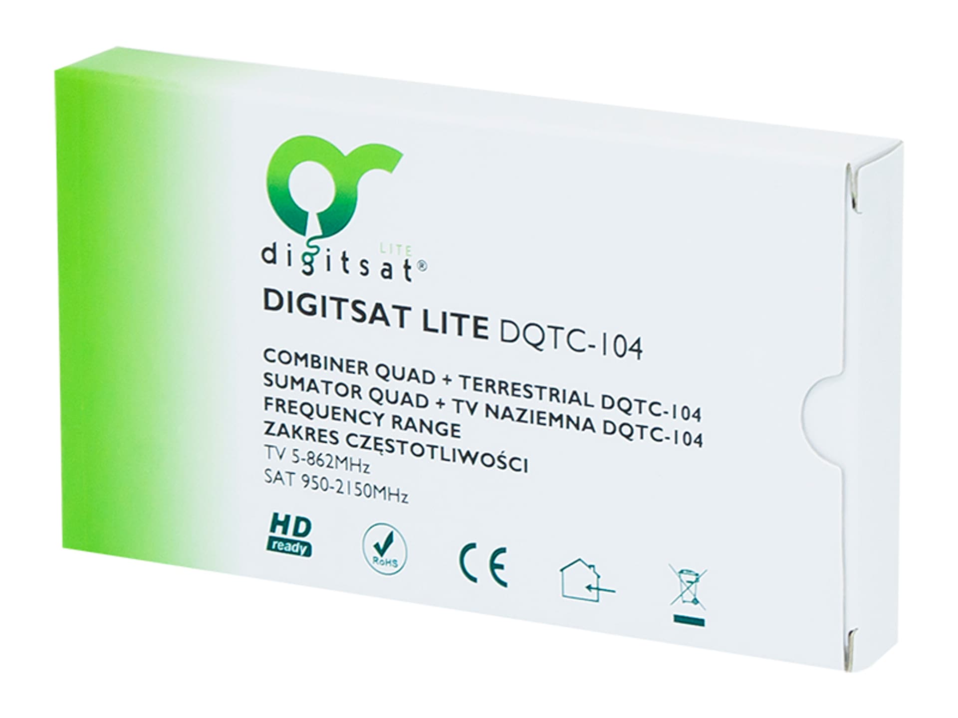 

Sumator do QUAD+TV DIGITSAT DQTC-104 (1PH)