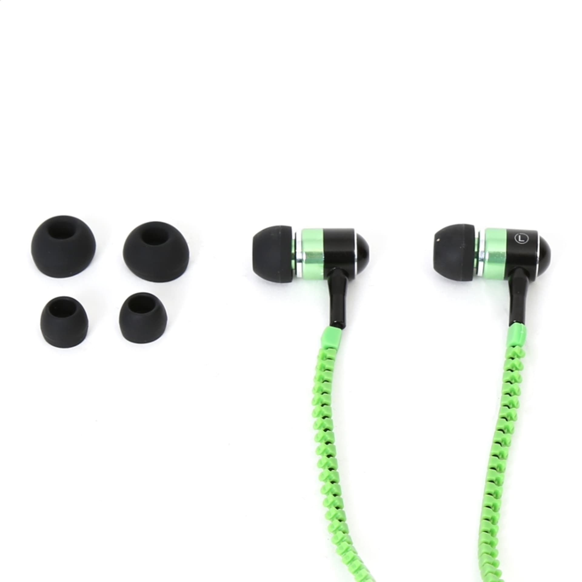 

FREESTYLE ZIP EARPHONES + MIC SŁUCHAWKI DOUSZNE Z MIKROFONEM ZIP GREEN [41800] TE