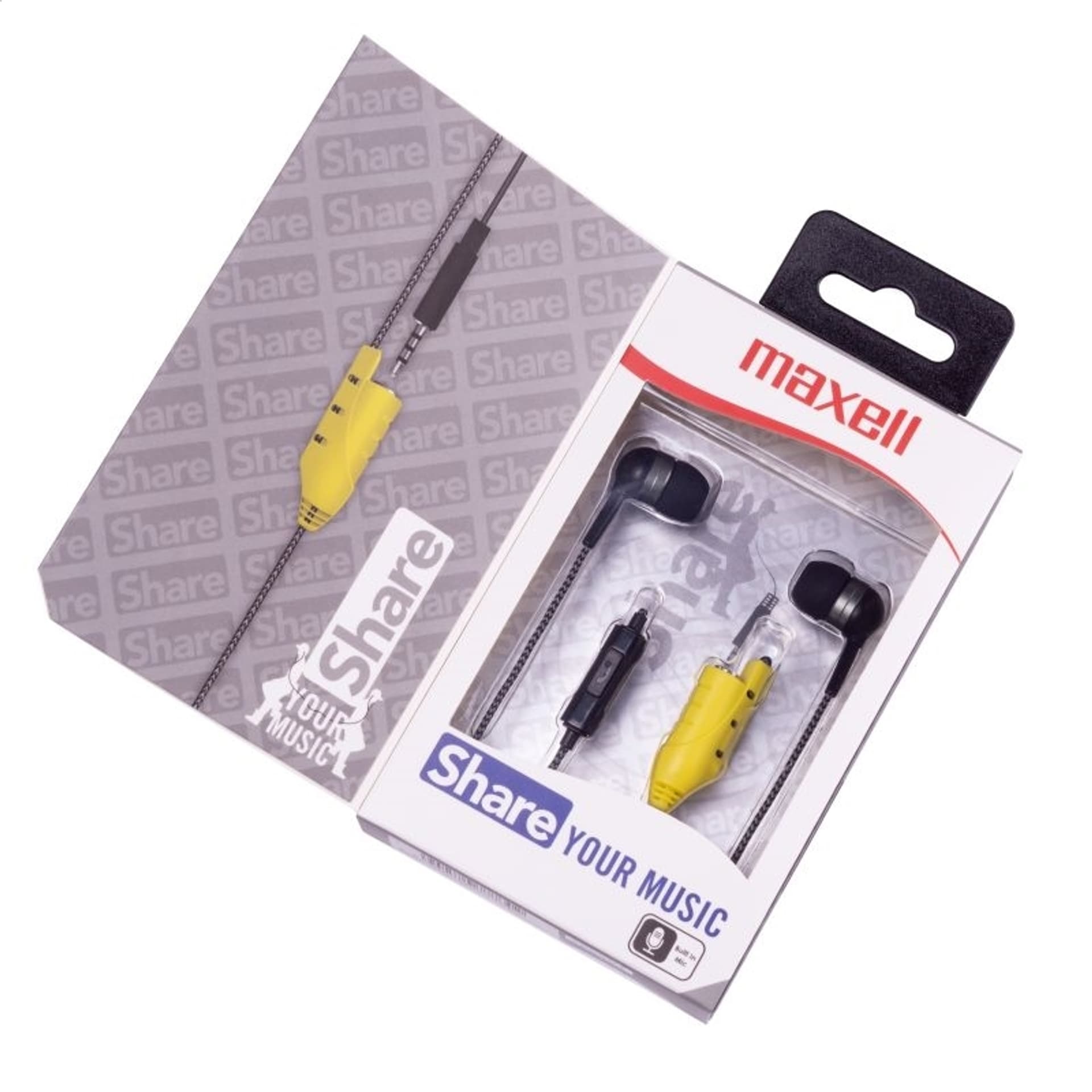 

MAXELL EARPHONES EB SHARE GREY 303990.00.CN