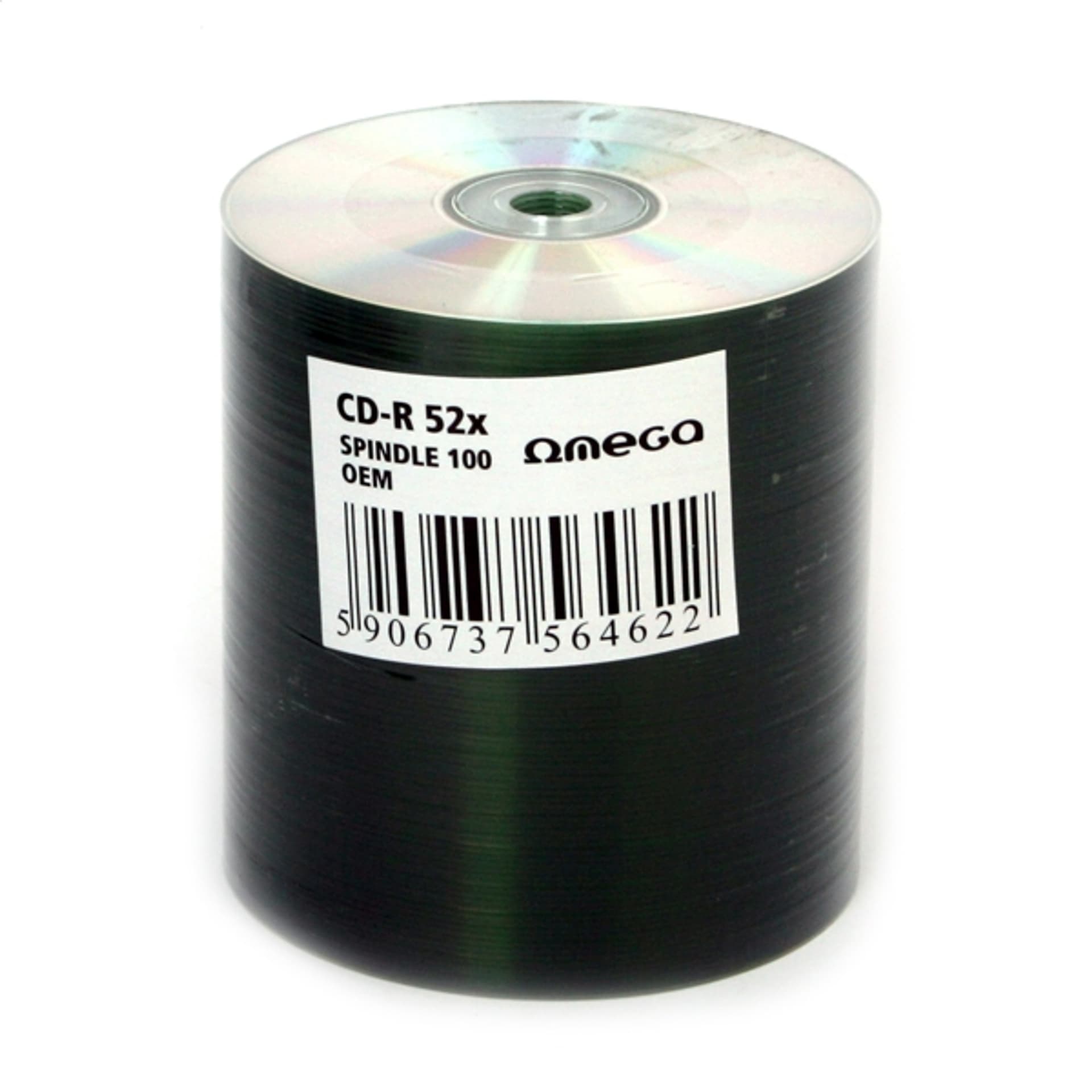 

OMEGA CD-R 700MB 52X SILVER OEM OFFSET SP*100 [56462]