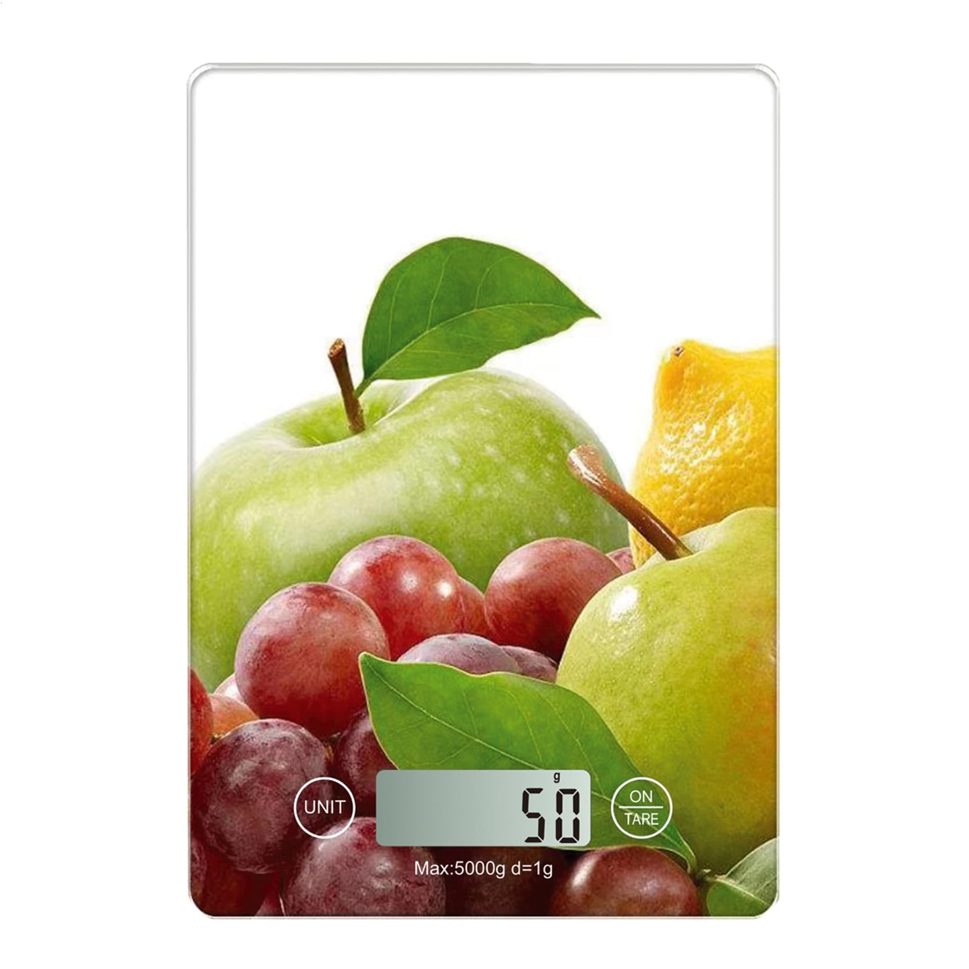 

OMEGA KITCHEN SCALE FRUITS LCD DISPLAY 5 KG CAPACITY [45504]