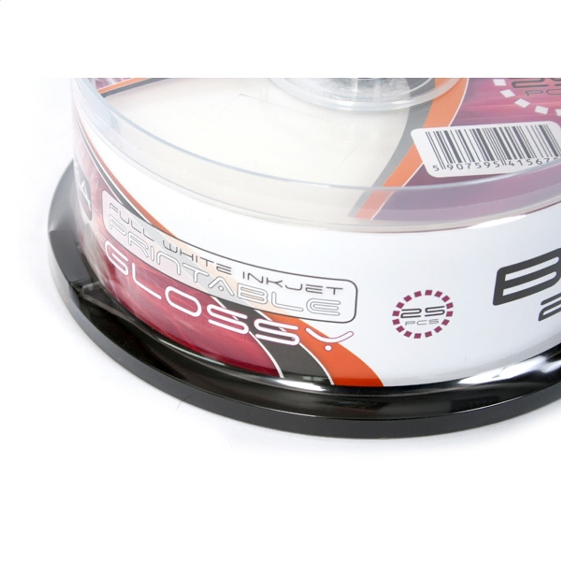 

FREESTYLE BD-R BLU-RAY 25GB 6X FF WHITE INKJET PRINTABLE GLOSSY CAKE*25 [41567]