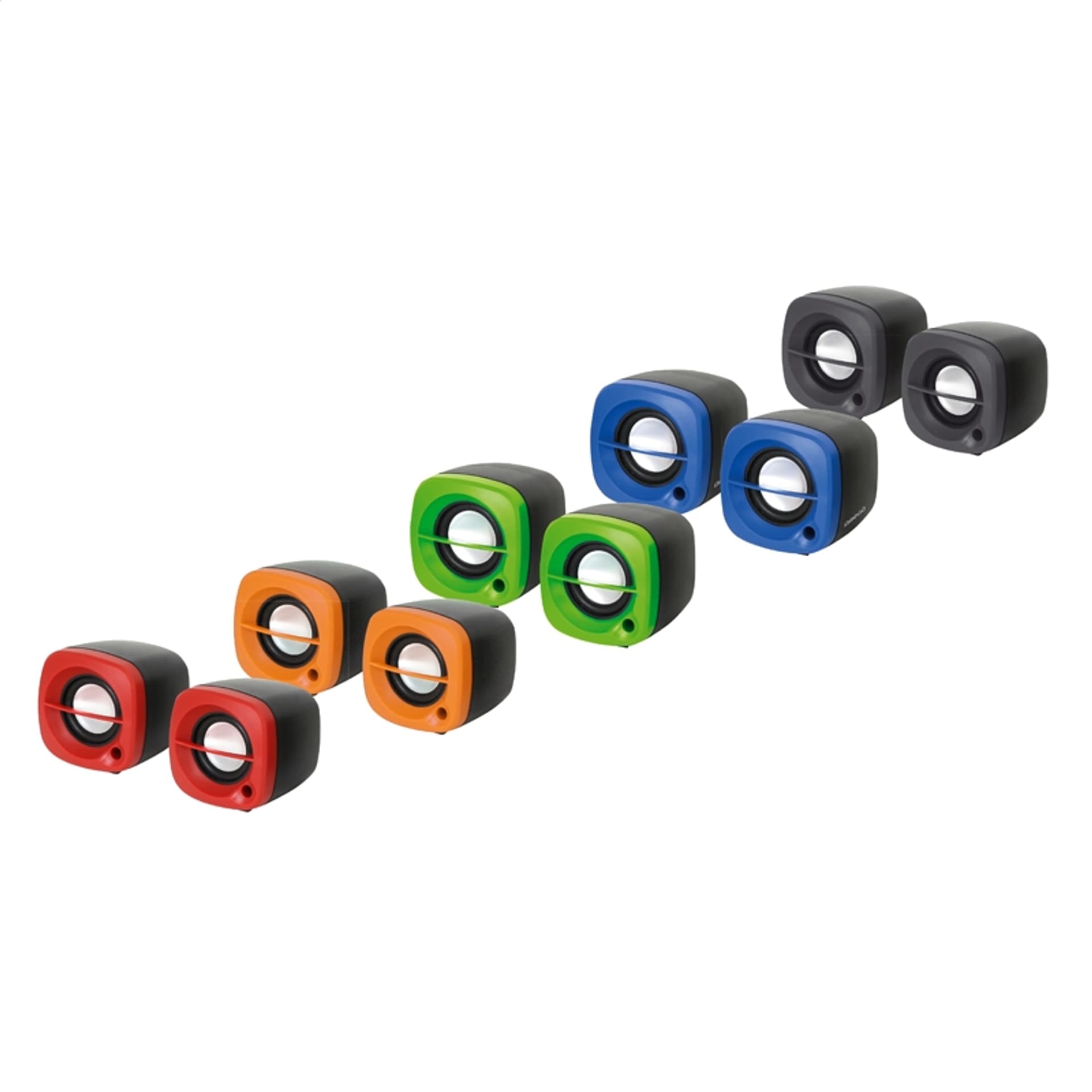 

OMEGA SPEAKER GŁOŚNIK 2.0 6W USB BLUE [43041]