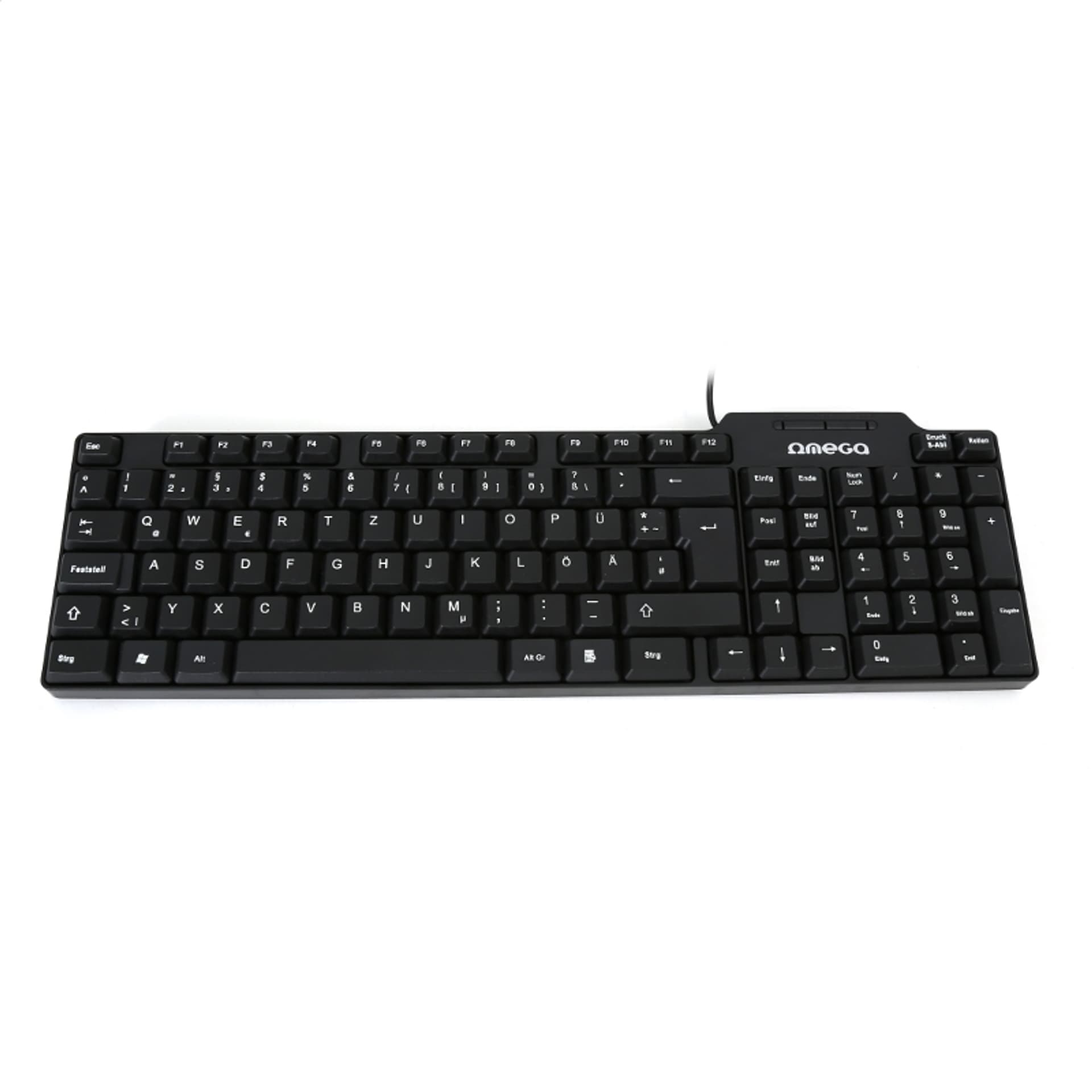 

OMEGA KEYBOARD KLAWIATURA PRZEWODOWA DE GERMAN VERSION USB [42659]