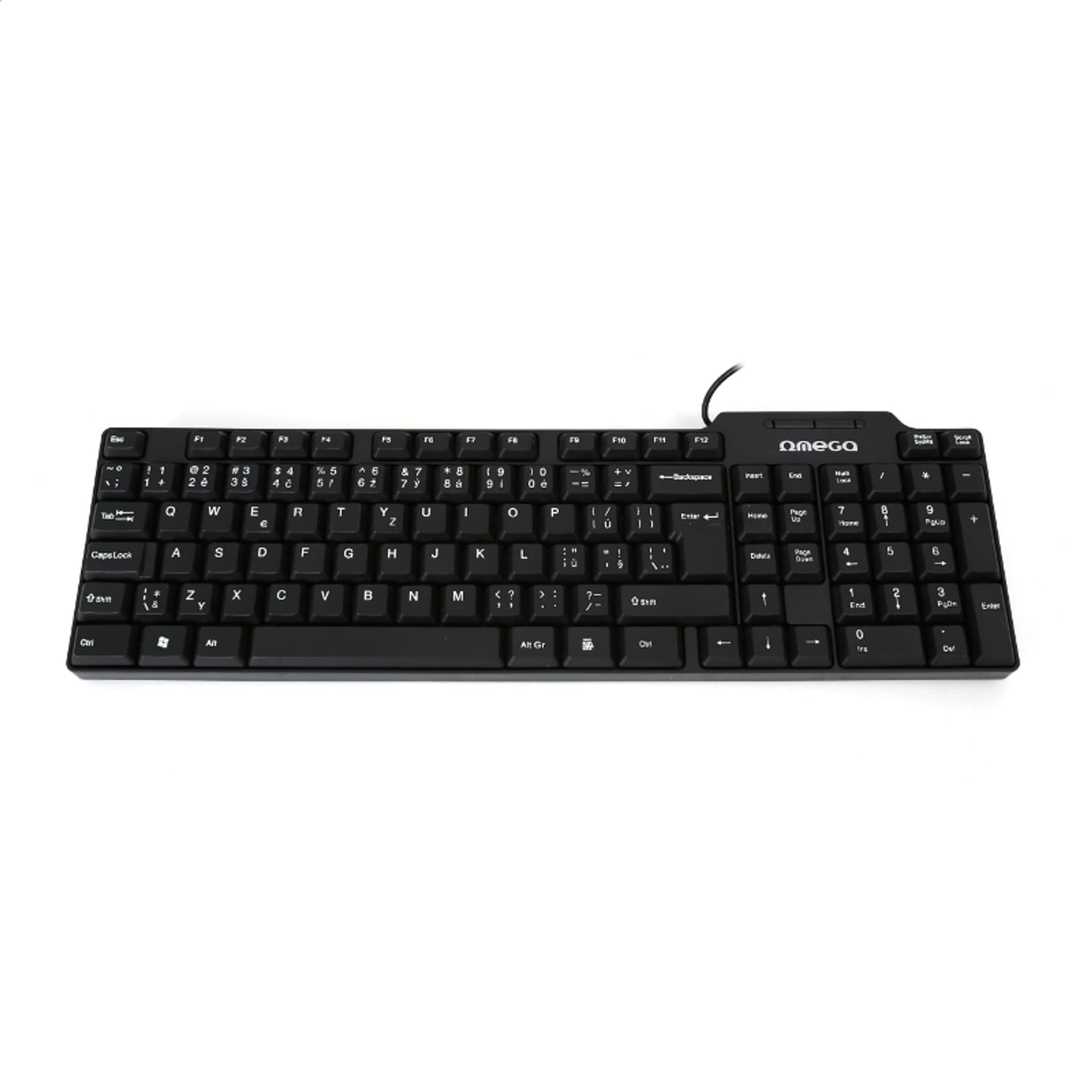 

OMEGA KEYBOARD KLAWIATURA PRZEWODOWA SK SLOVAK VERSION VERSION USB [43668] TE