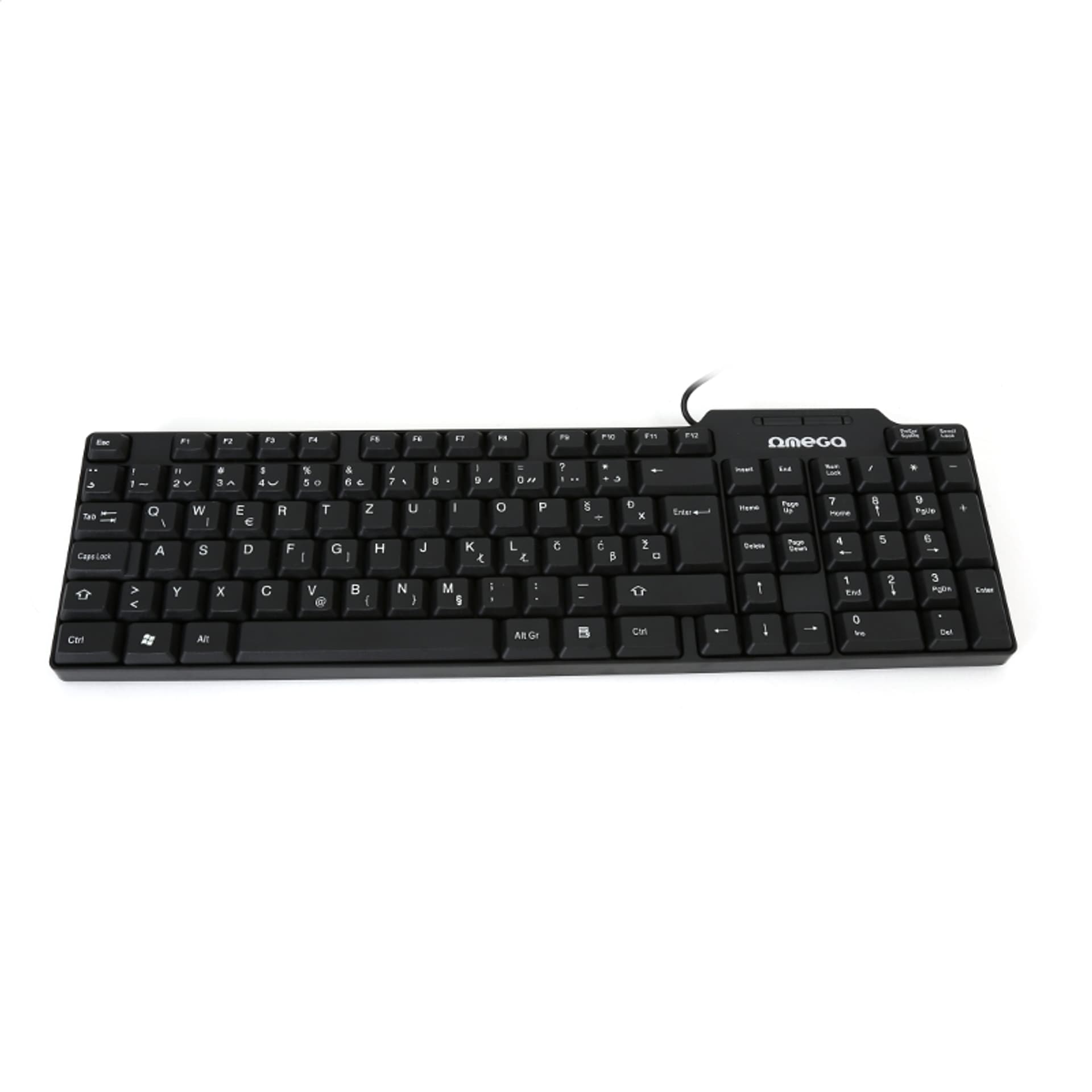 

OMEGA KEYBOARD KLAWIATURA PRZEWODOWA YU VERSION USB [42665]