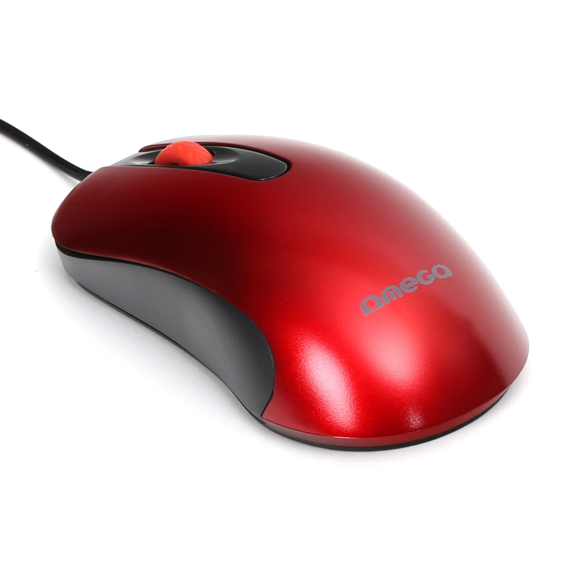 

OMEGA MOUSE MYSZ 1000DPI RED [45268] TE