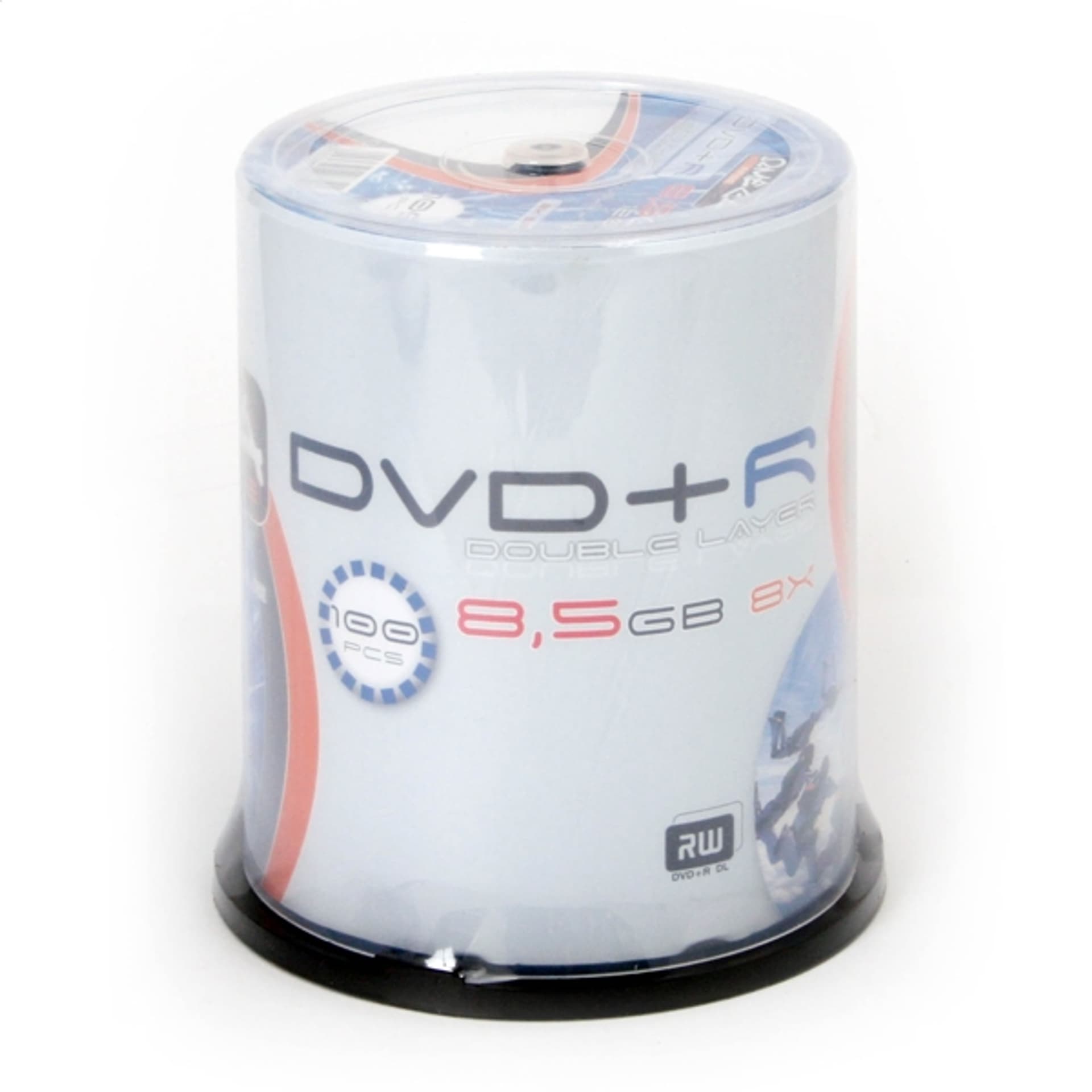 

FREESTYLE DVD+R 8,5GB 8X DOUBLE LAYER PRINTABLE FF CAKE*100 [40872]