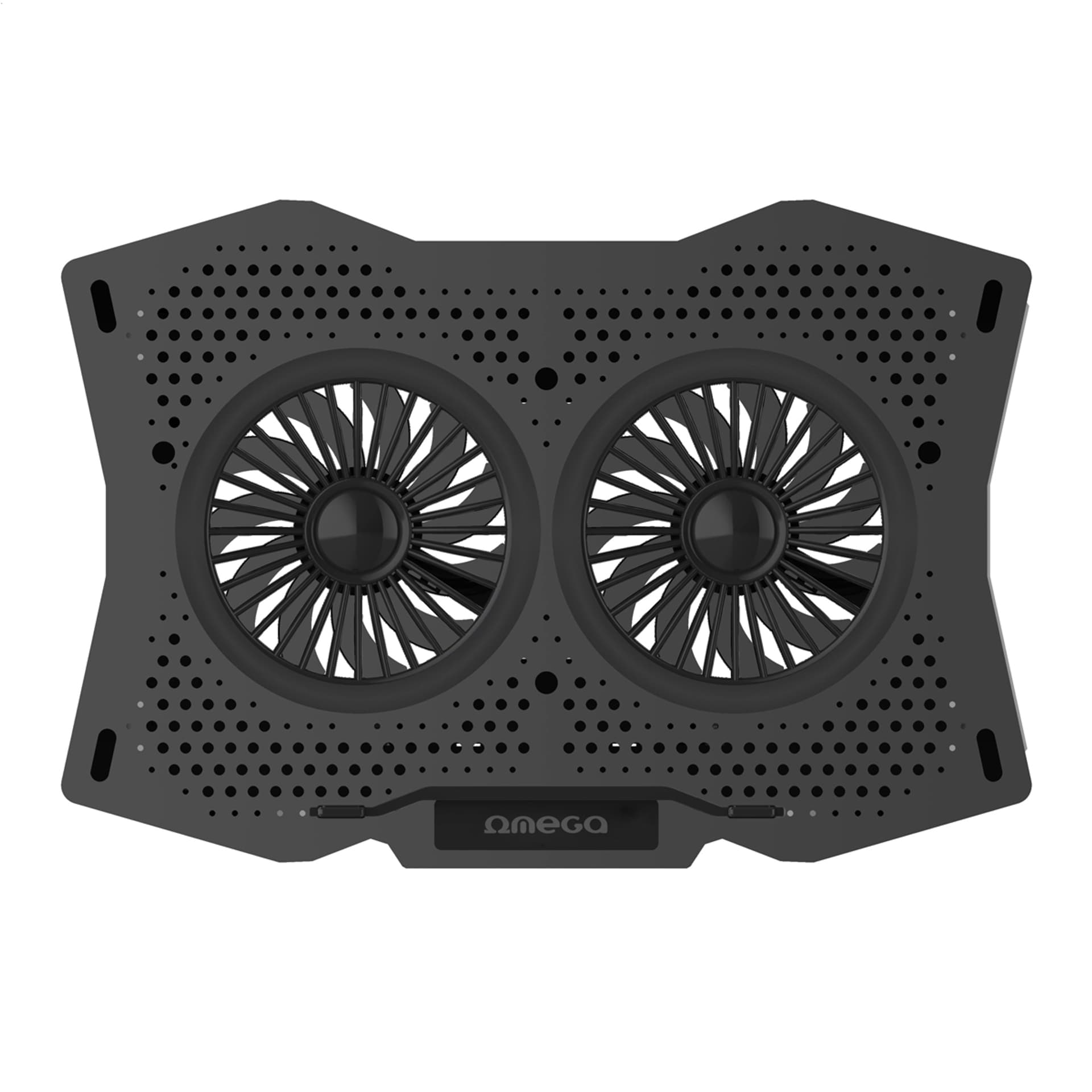 

OMEGA LAPTOP COOLER PAD PODKŁADKA CHŁODZĄCA 2 FANS BLACK [45425]