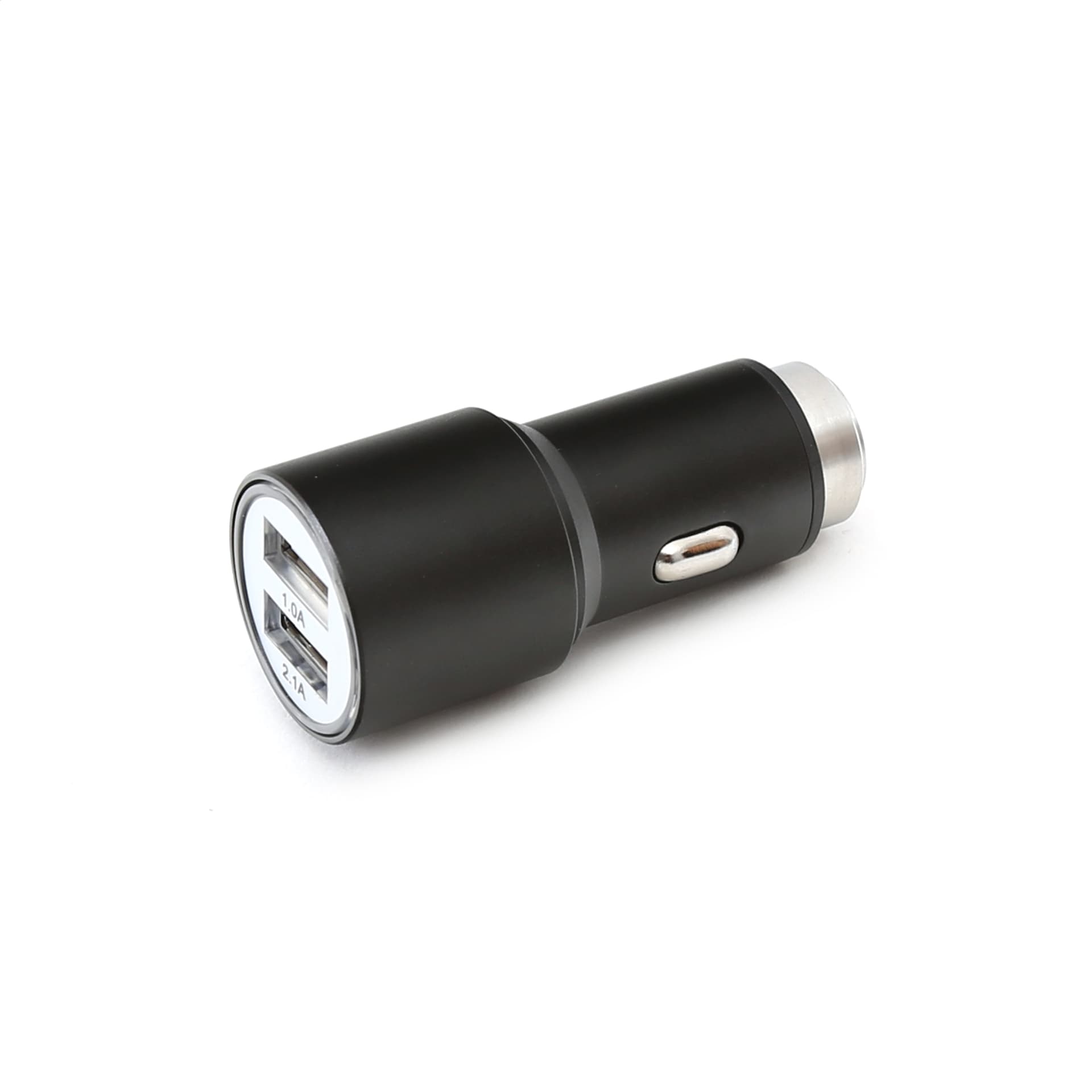 

OMEGA CAR CHARGER ŁADOWARKA SAMOCHODOWA METAL 2xUSB 5V 2.1A BLACK [43342]