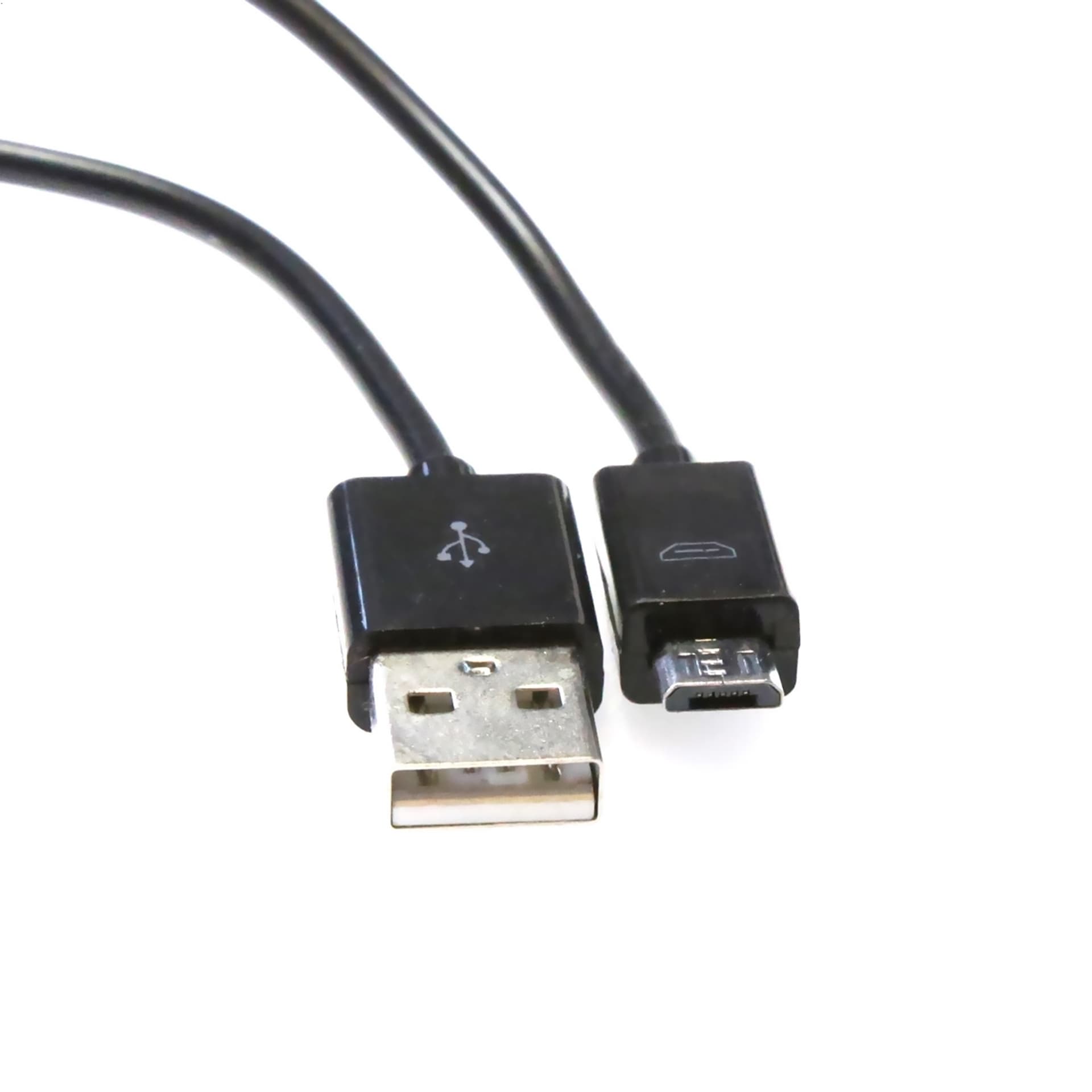 

OMEGA BAJA PVC MICRO USB TO USB & DATA POLY CABLE KABEL 2A 1M BLACK [44344]