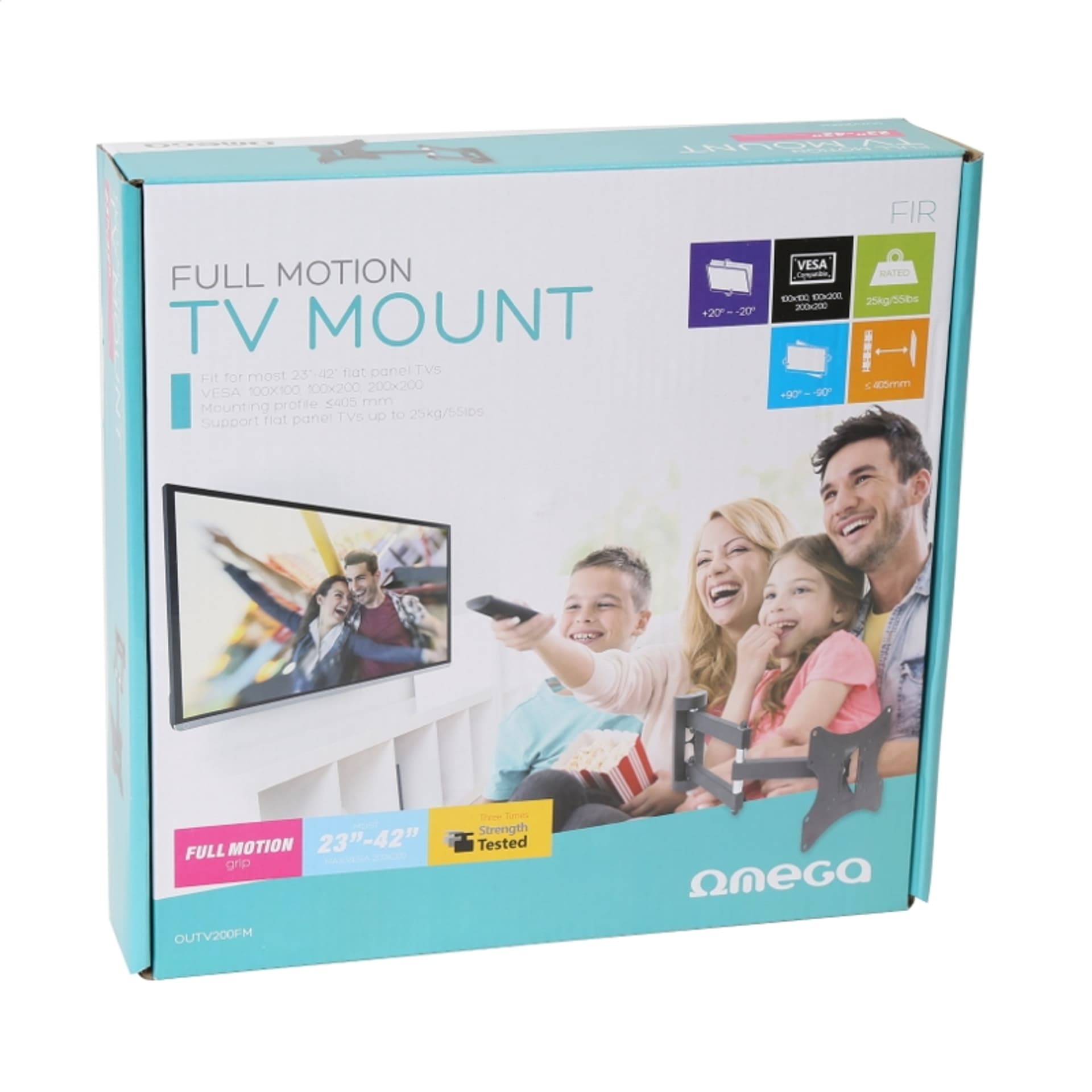 

OMEGA TV MOUNT UCHWYT DO TV MAX VESA 200 FULL MOTION 23-42" FIR