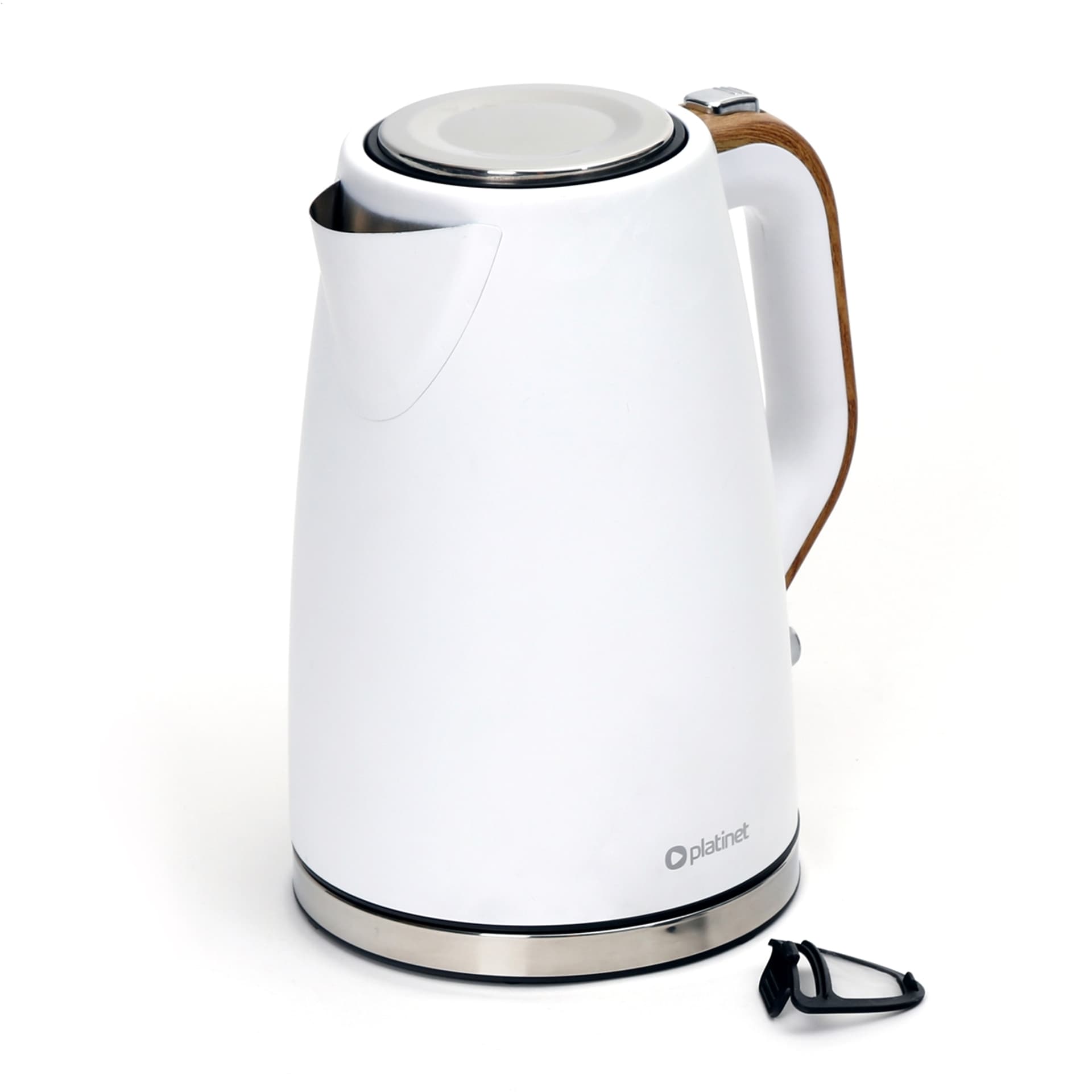 

PLATINET ELECTRIC KETTLE CZAJNIK ELEKTRYCZNY VELVET WOODEN WHITE [45465]