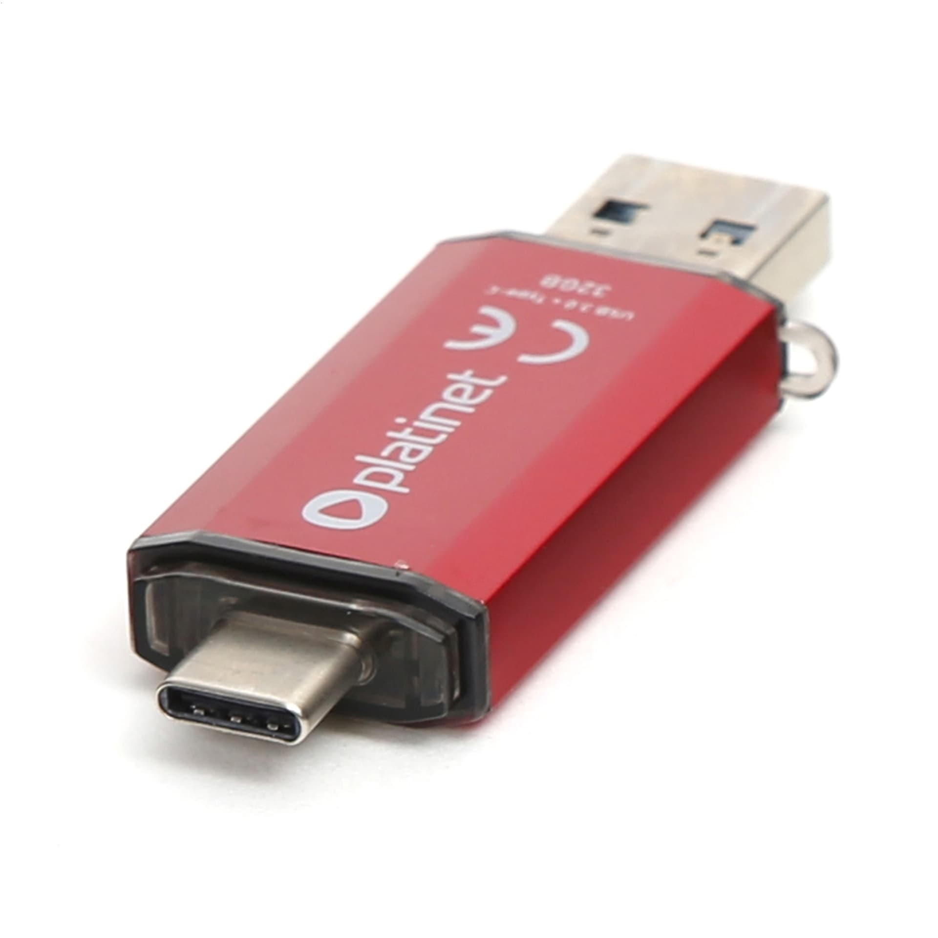 

PLATINET PENDRIVE USB 3.2 + Type-C C-Depo 32GB RED [45453]