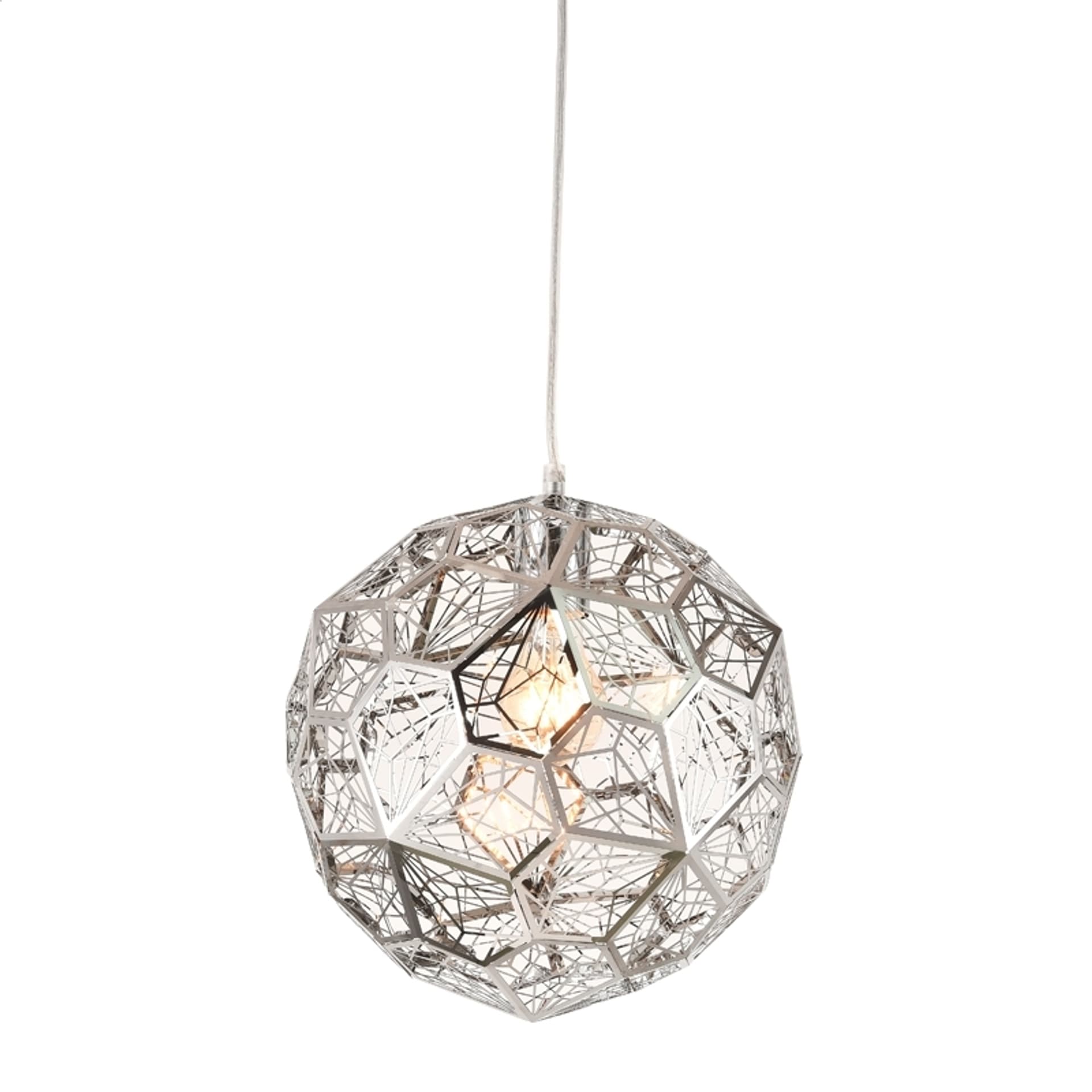 

PLATINET PENDANT LAMP LAMPA SUFITOWA ORION P121010-S E27 CHROME 30x30 [44027]