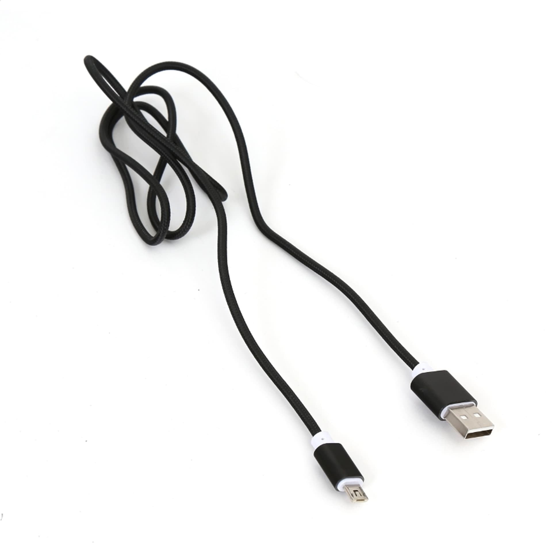 

PLATINET ANOLIS UNIVERSAL USB FABRIC BRAIDED CABLE KABEL WITH MICRO-LIGHTNING DOUBLE PLUG 1M BLACK [43474]