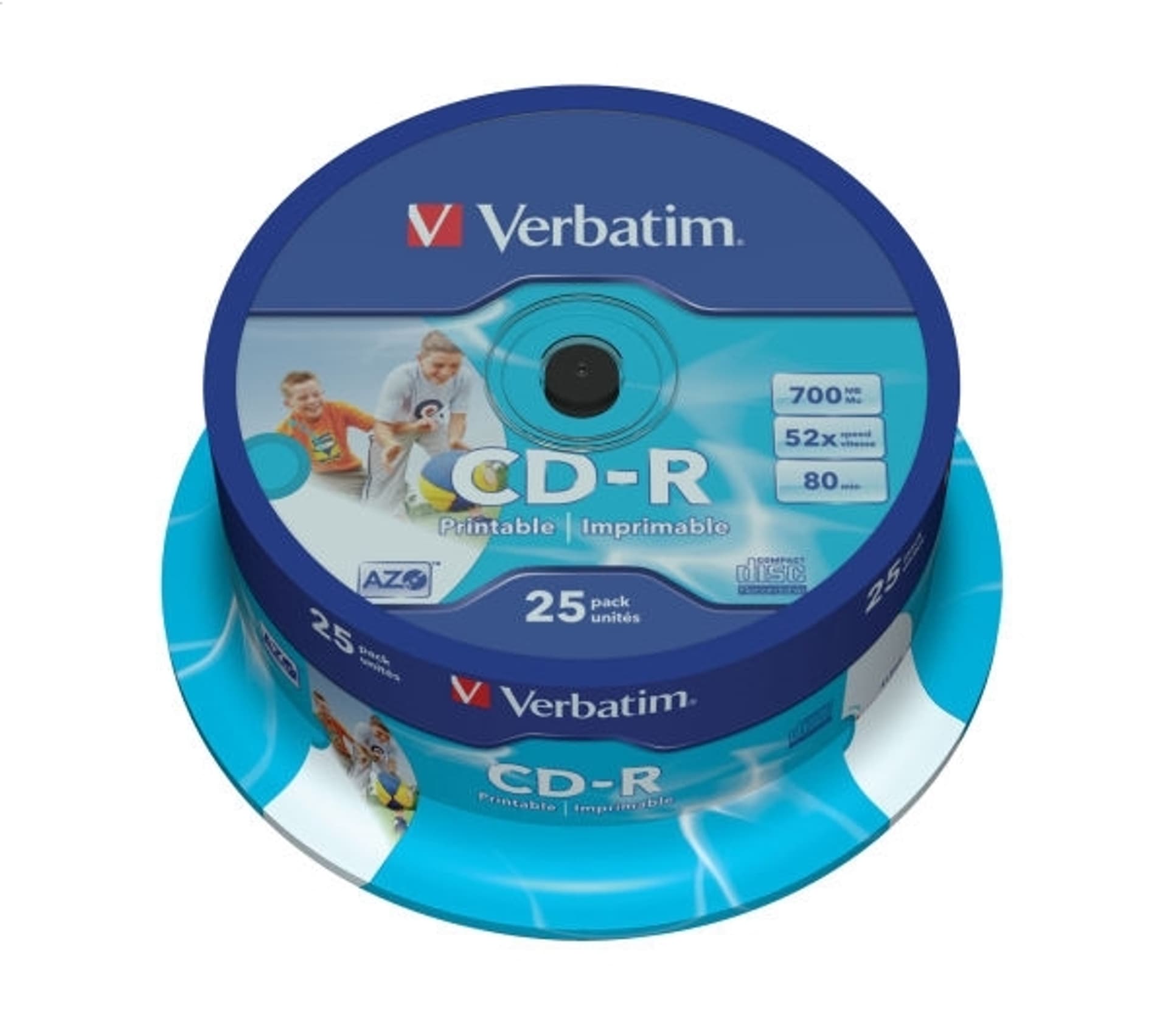 

CD-R VERBATIM 700 MB 52x Cake 25 szt.