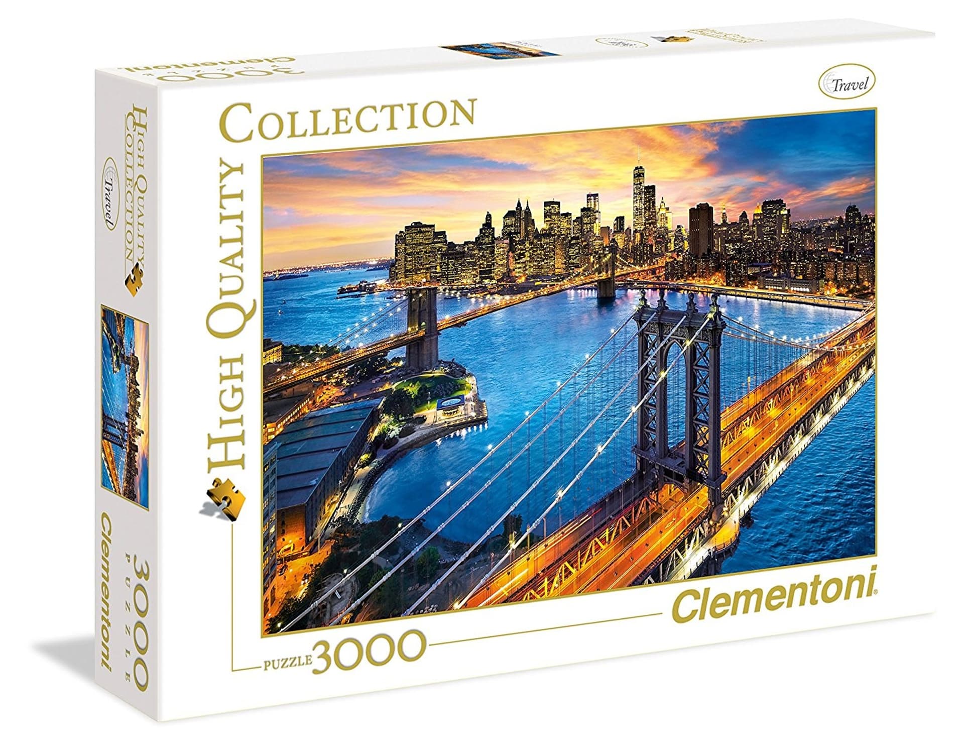 

Puzzle 3000el High Quality Colection Nowy York CLEMENTONI 33546