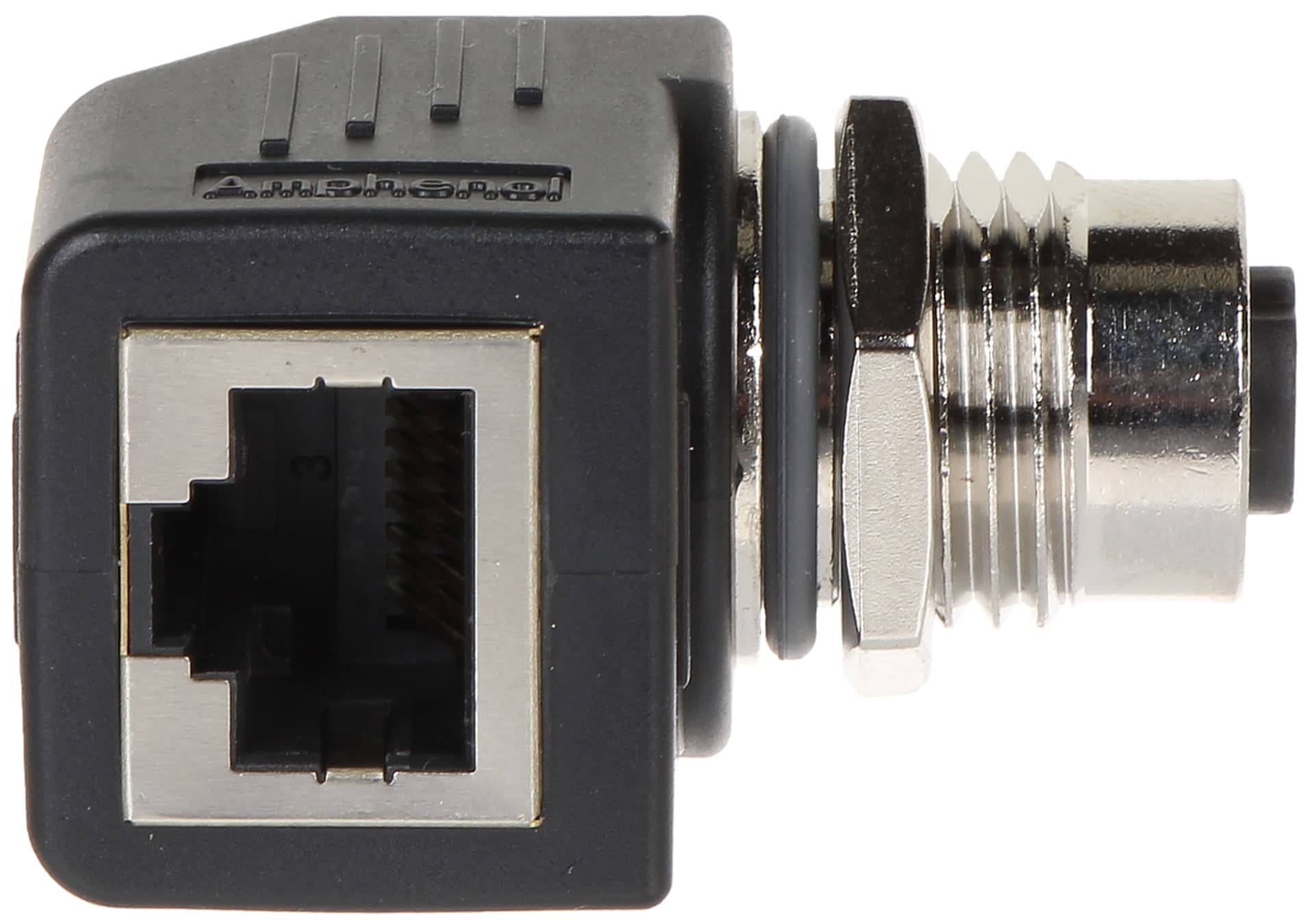 

PRZEJŚCIE KĄTOWE M12D-G/RJ45-G