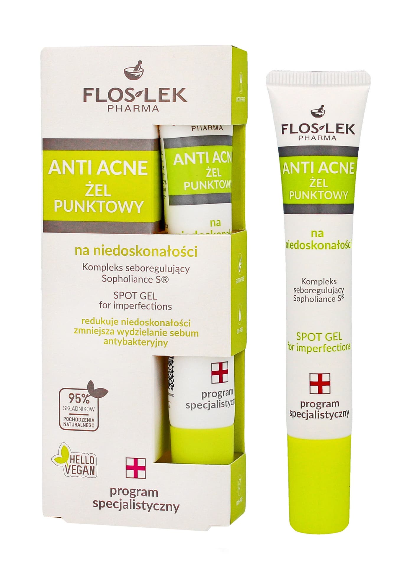

Floslek Anti Acne Program Antybakteryjny Żel Punktowy