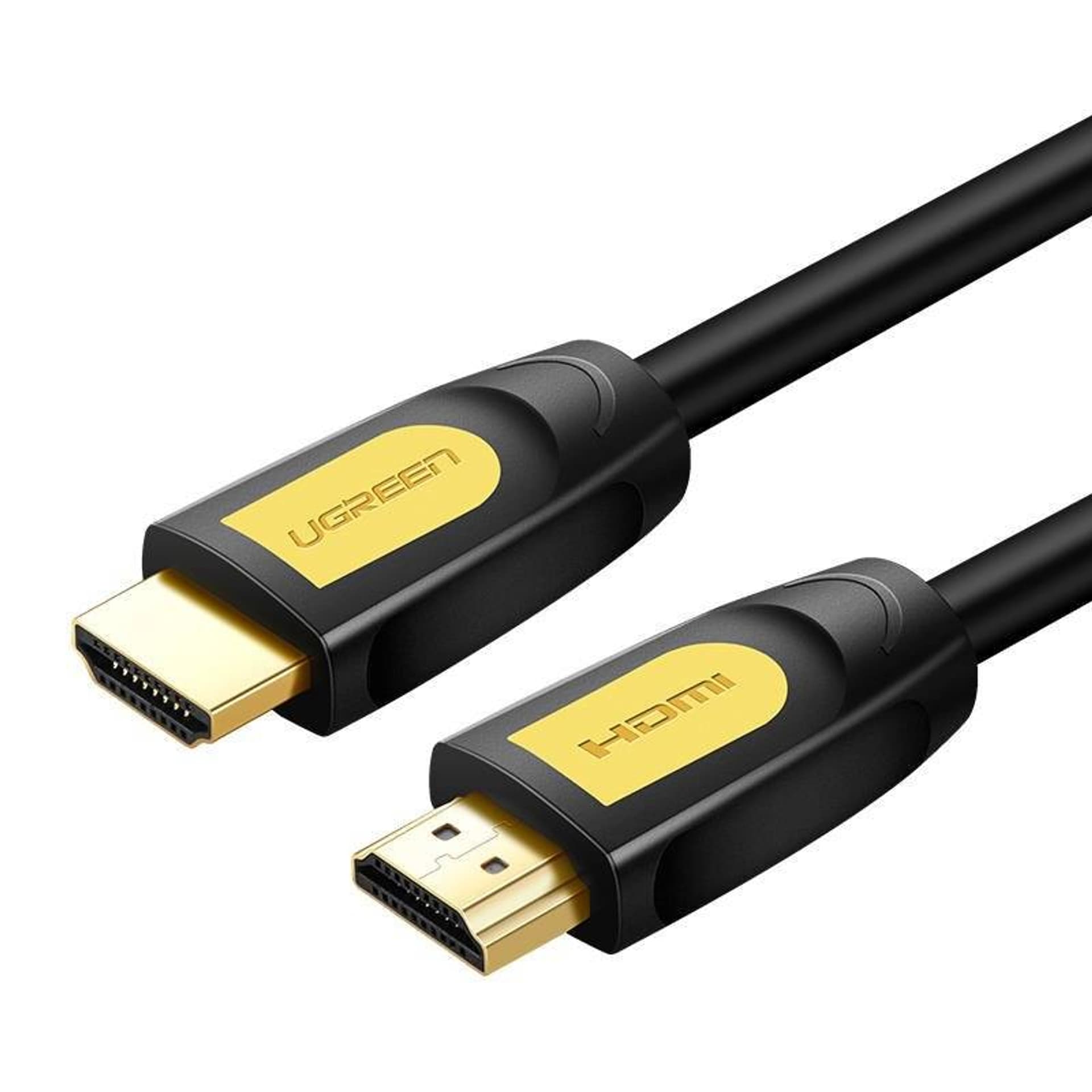 

Kabel HDMI 2.0 UGREEN HD101, 4K 60Hz, 1m (czarno-żółty)