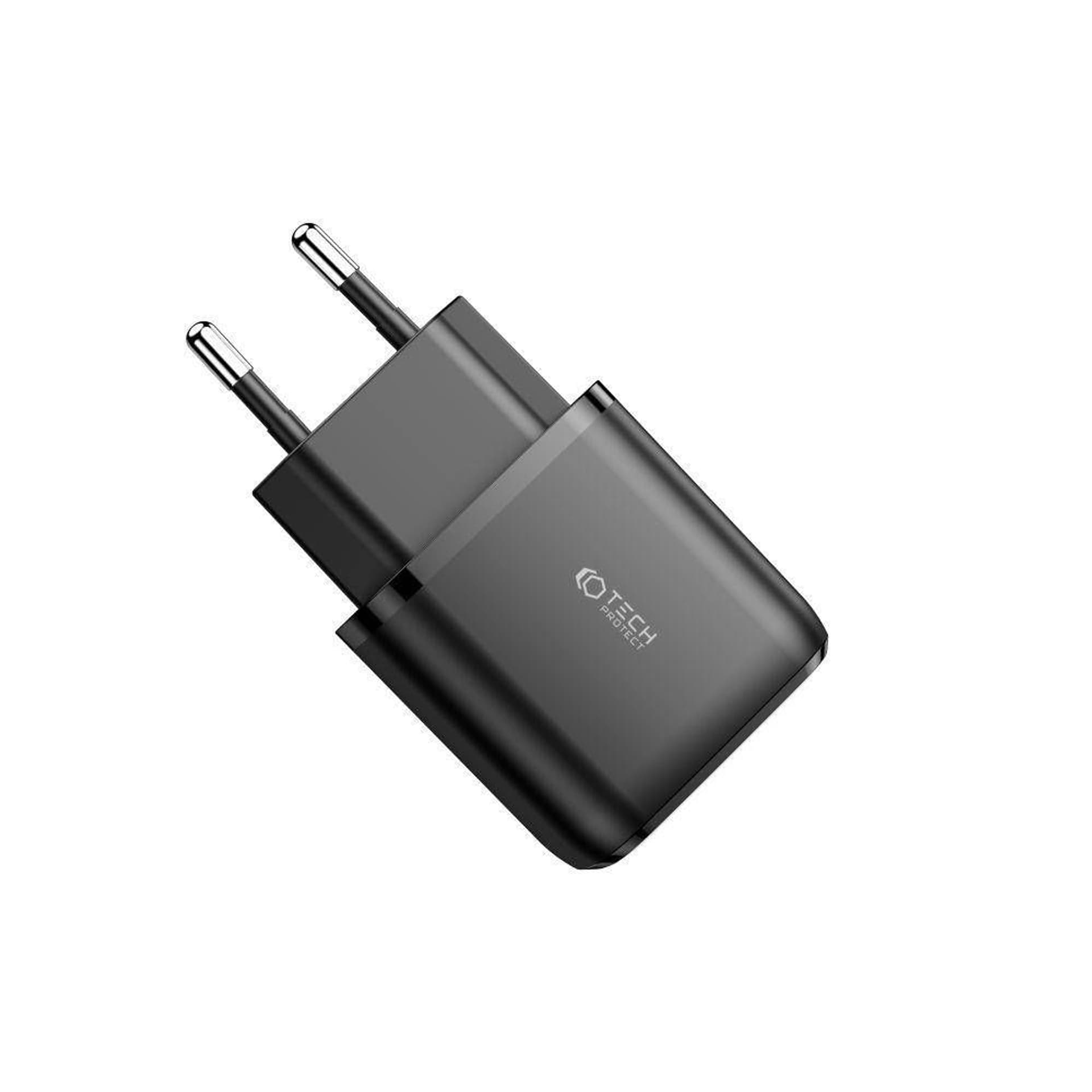

Ładowarka Sieciowa 12W 2xUSB Tech-Protect C12W czarna