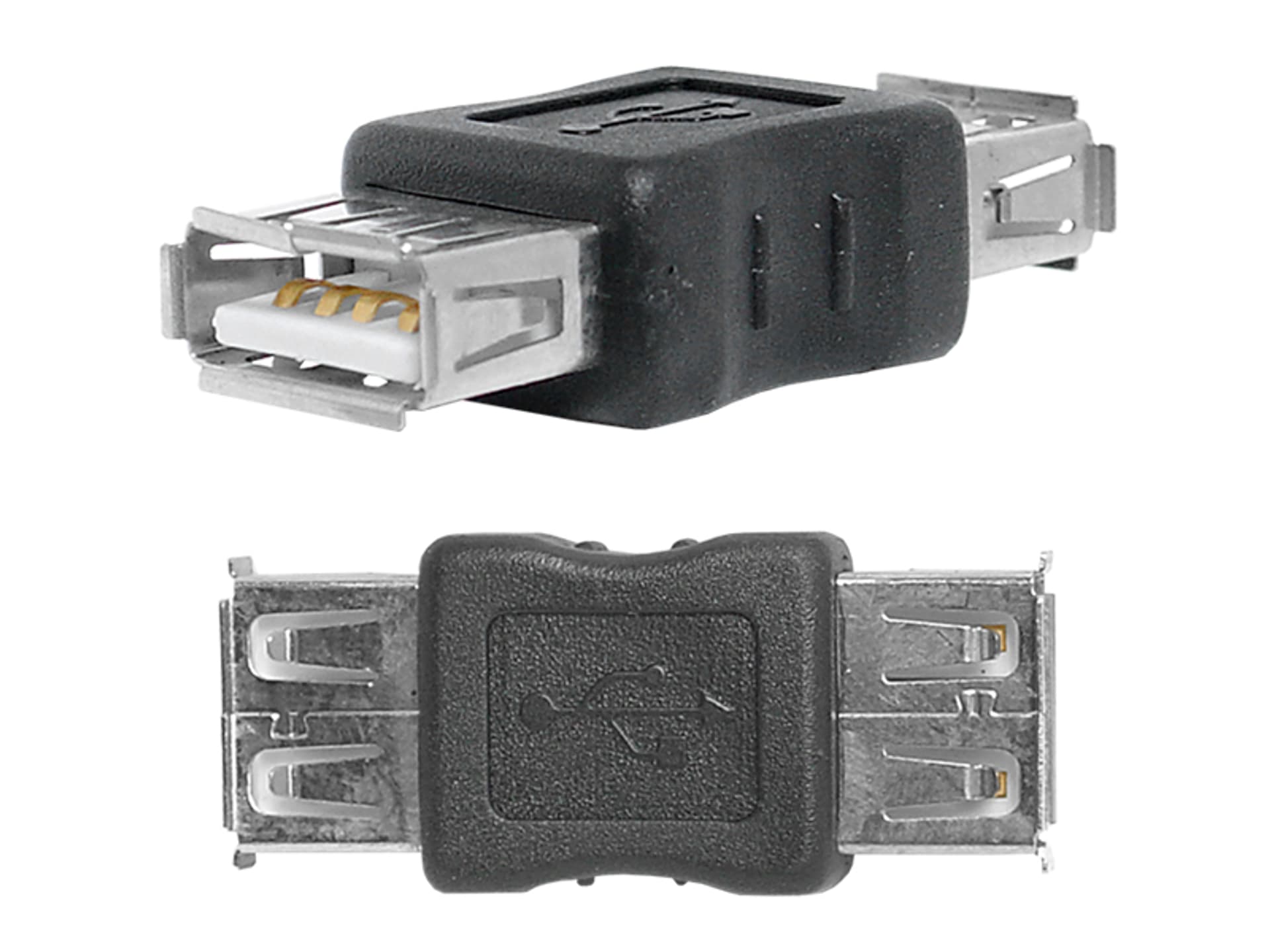 

10 szt. Przejście USB: gniazdo A - gniazdo A