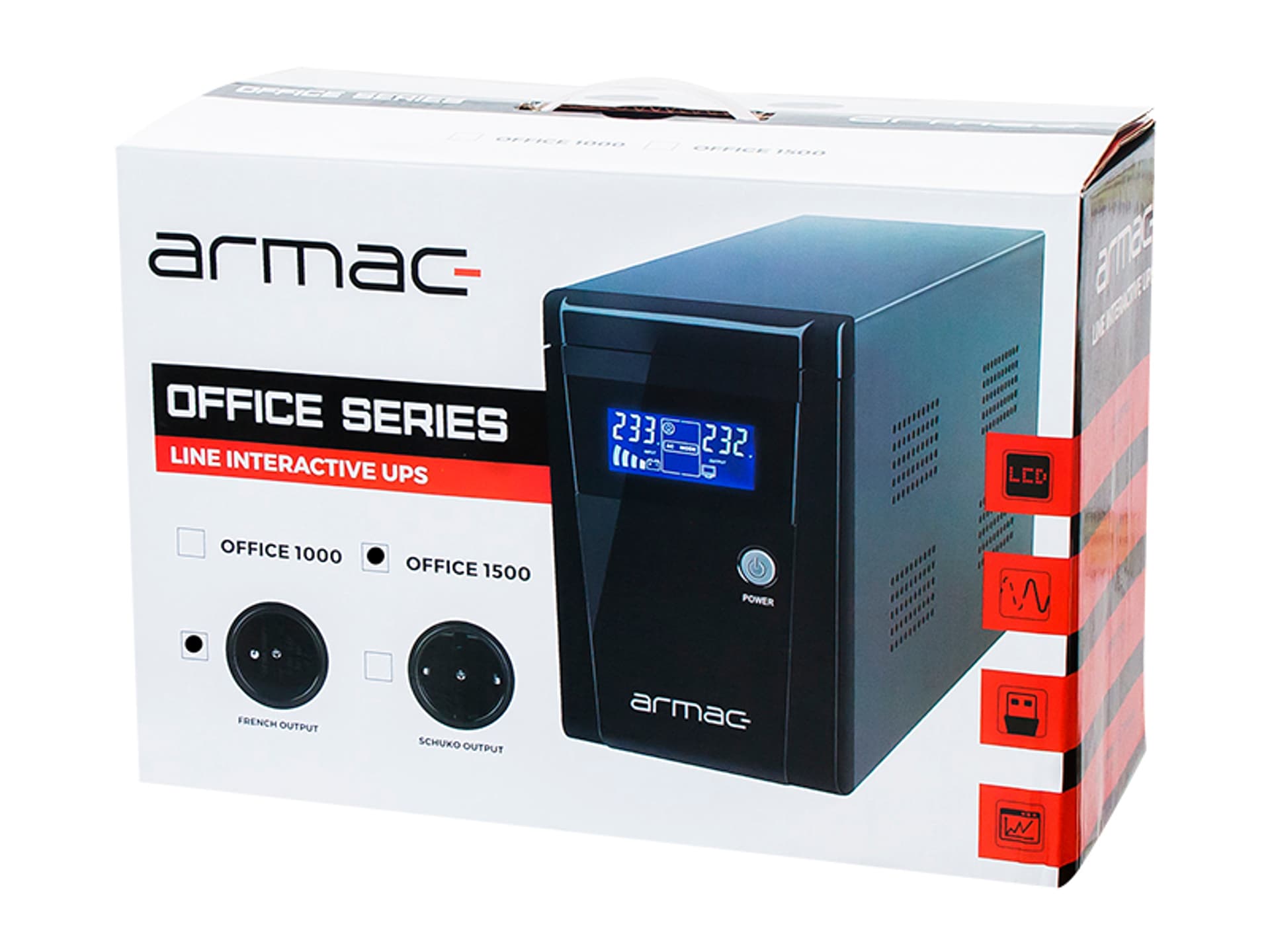 

3094# Zasilanie awaryjne ups armac office 1500